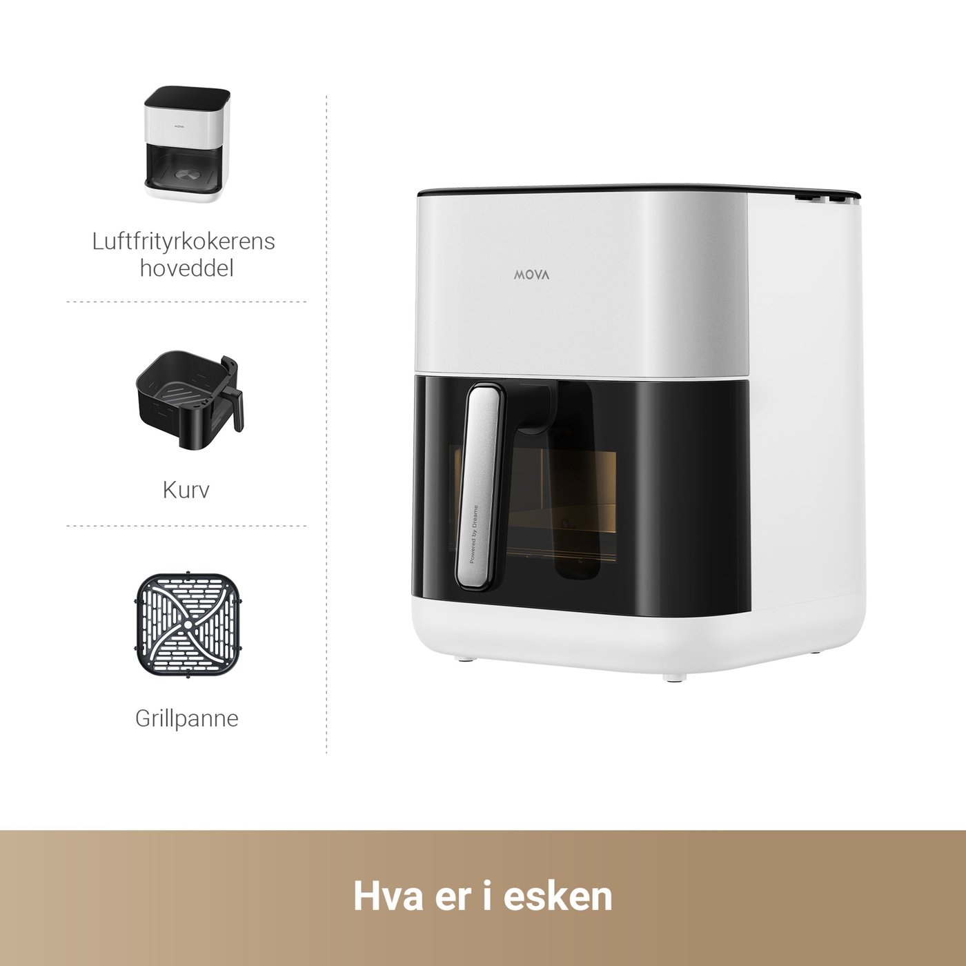 MOVA AeroChef™ FD10 Pro airfryer