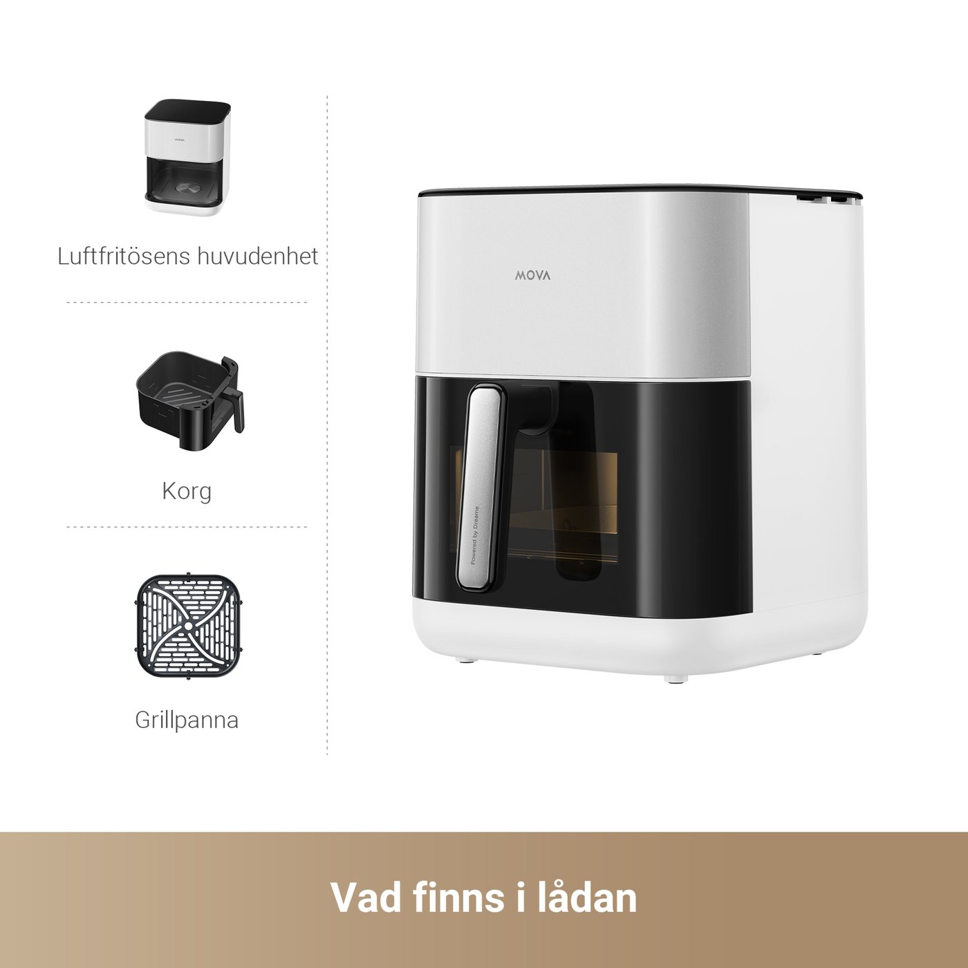 MOVA AeroChef™ FD10 Pro airfryer