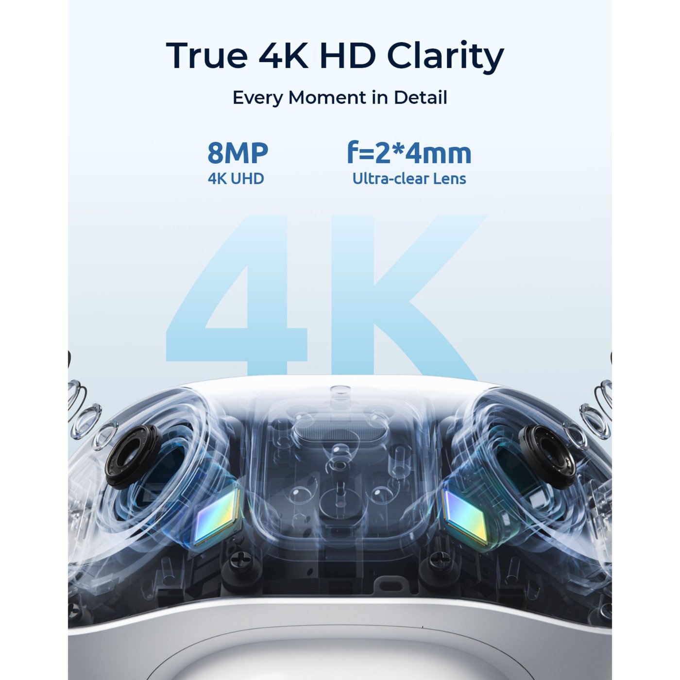 Reolink Argus 4 Pro Trådløst 4K-overvåkingskamera