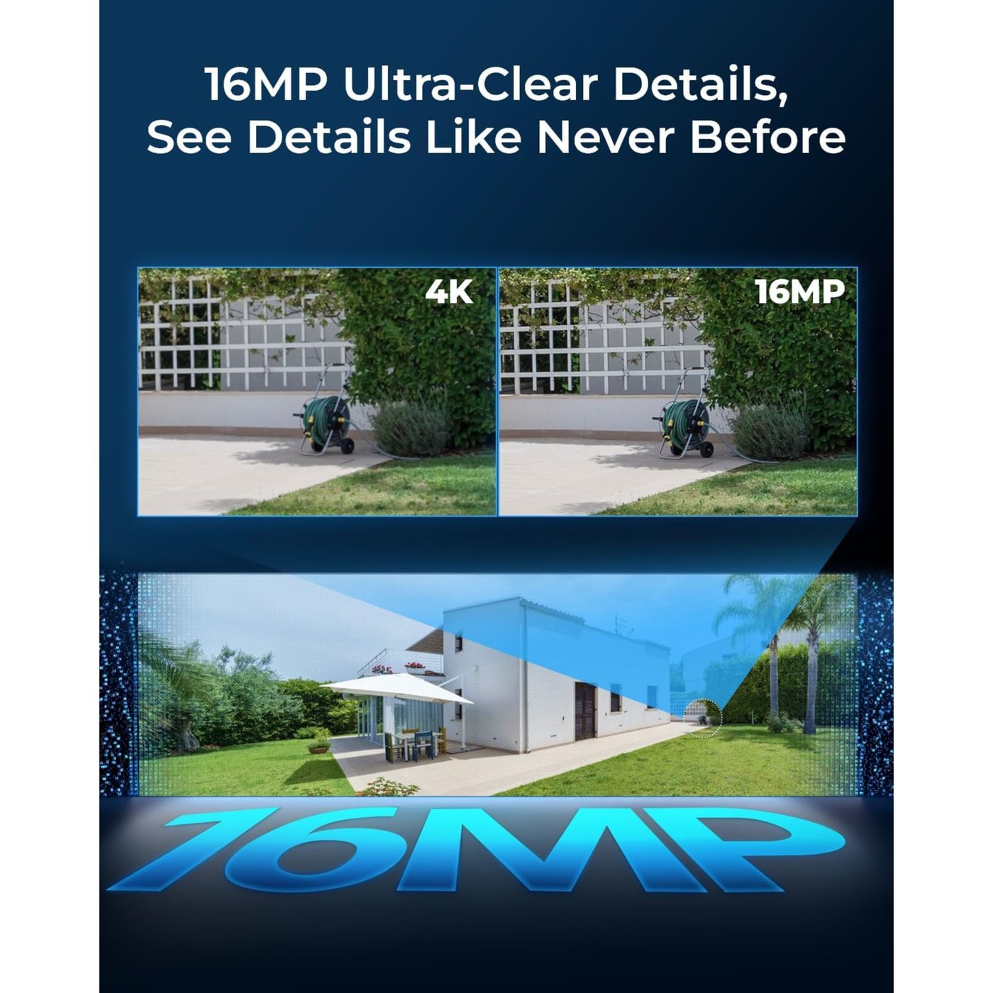 Reolink Duo 3 PoE 16 MP övervakningskamera