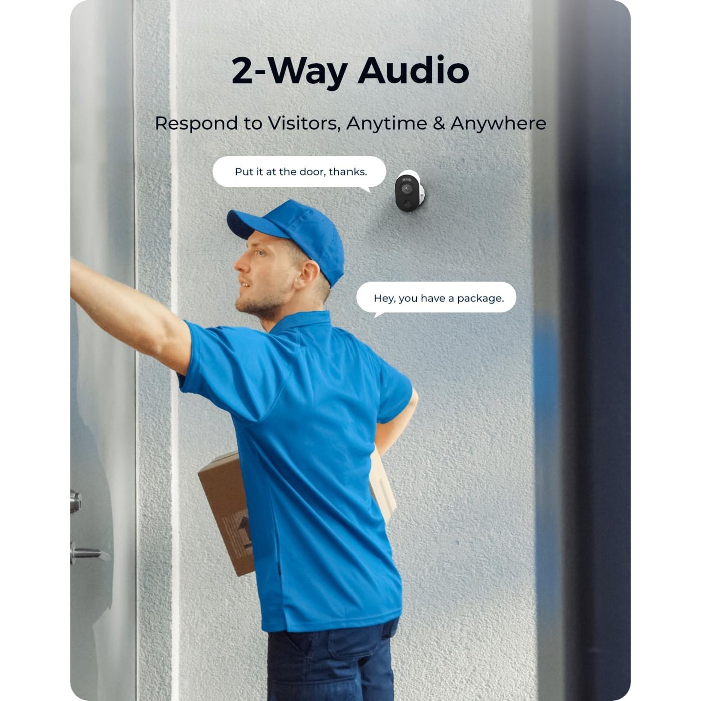 Reolink Home Hub med 2x Argus 3 Ultra 4K-kamera