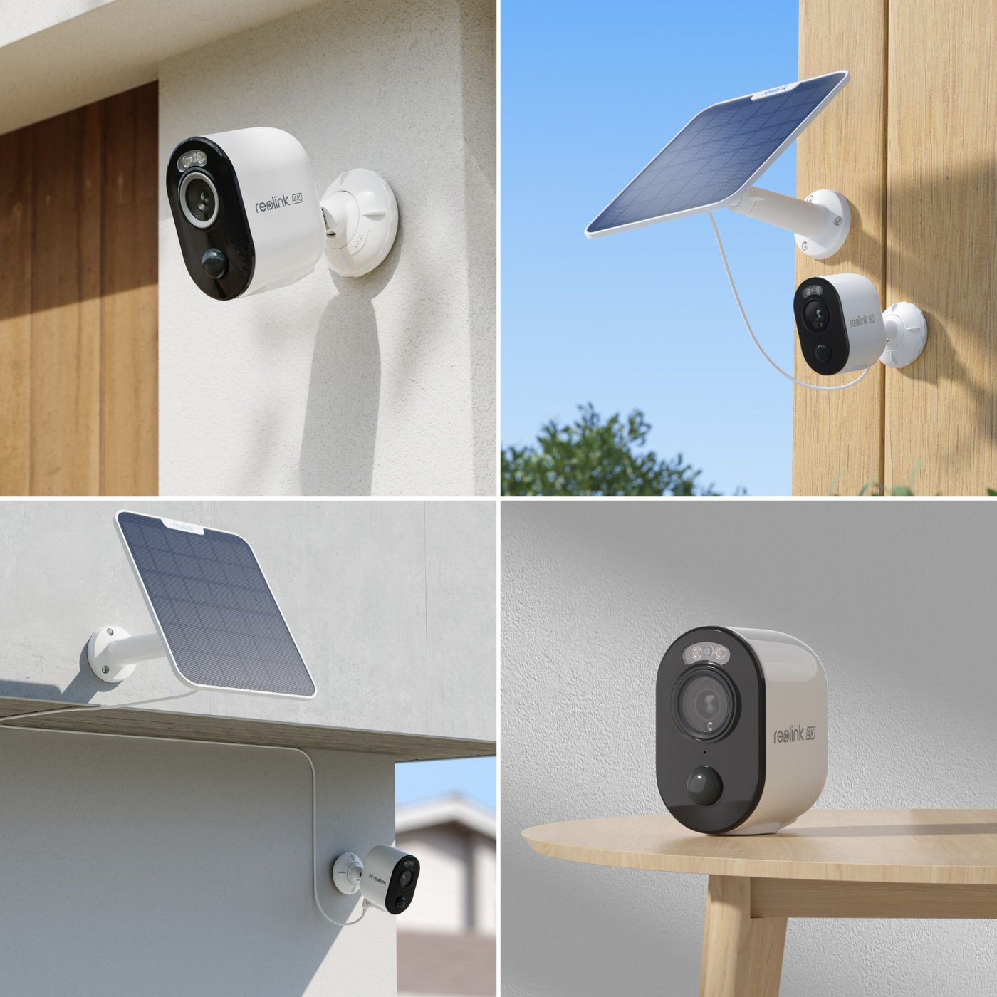 Reolink Home Hub med 2x Argus 3 Ultra 4K-kamera