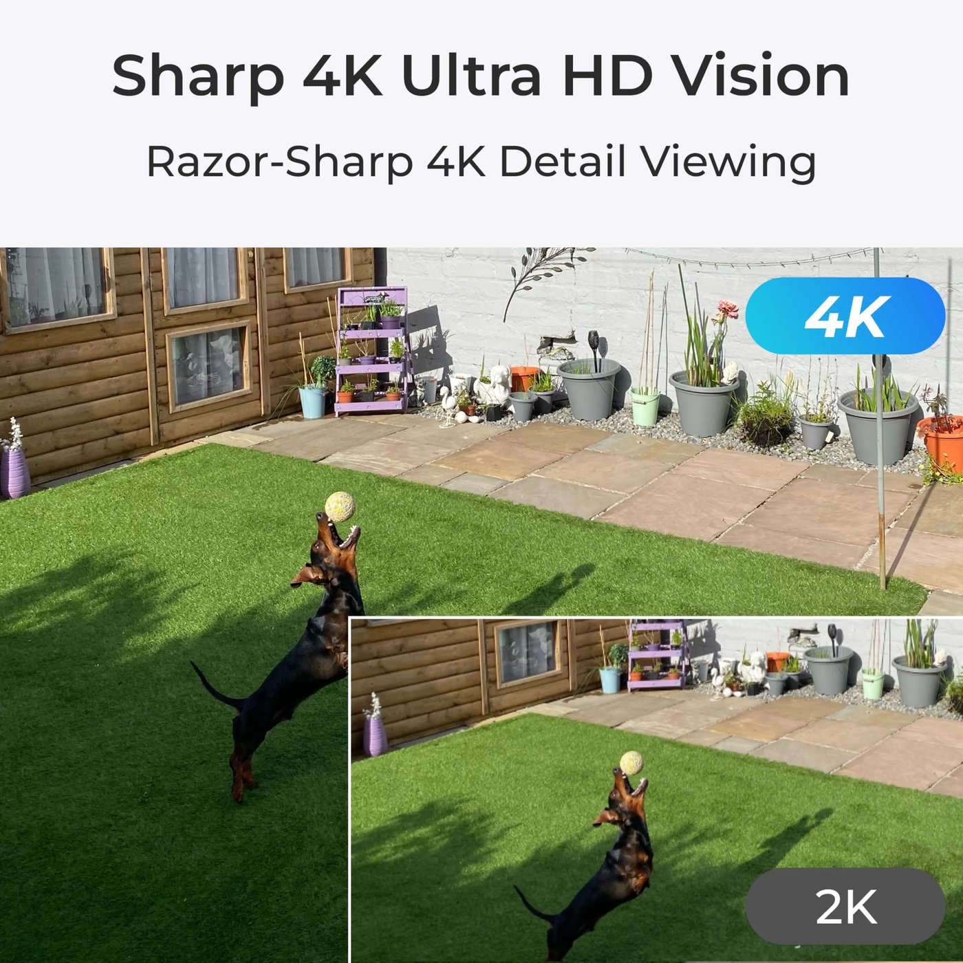 Reolink Argus 3 Ultra trådlös 4K övervakningskamera