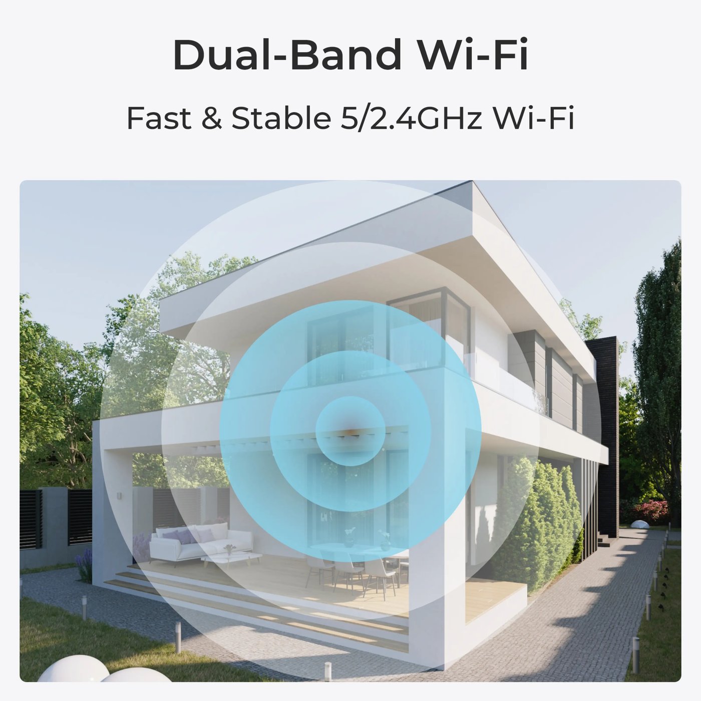 Reolink W320 5 MP-Overvåkingskamera