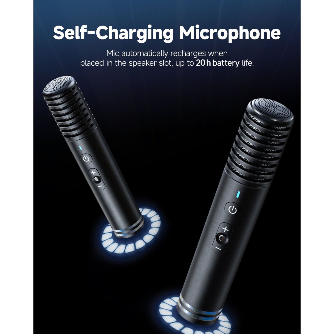 Ikarao Shell S1 Bärbar karaokemaskin med 10,1" HD-skärm