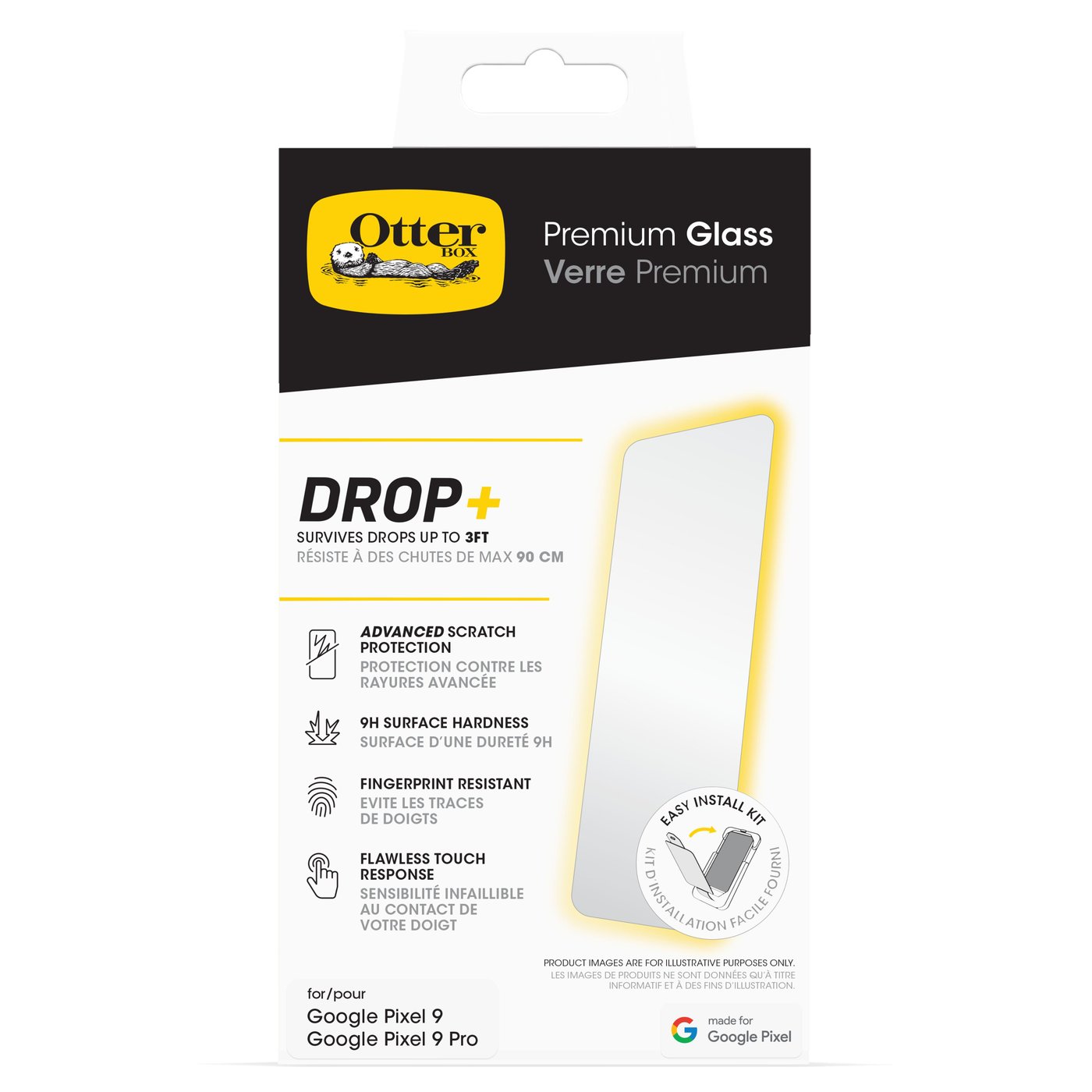 Otterbox Premium Glass Pixel 9 / 9 Pro