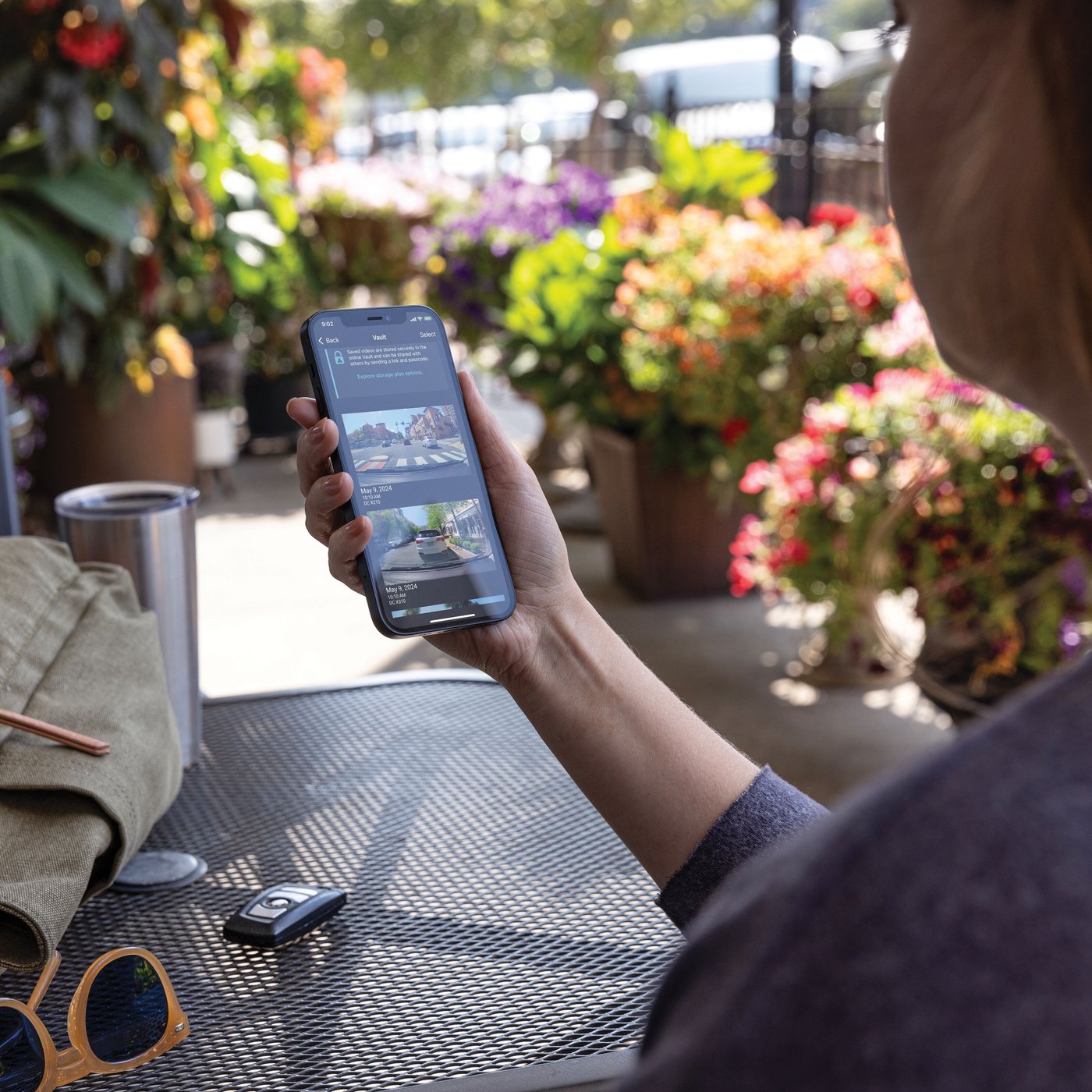 Garmin Dash Cam X210 Quad HD-bilkamera med skärm