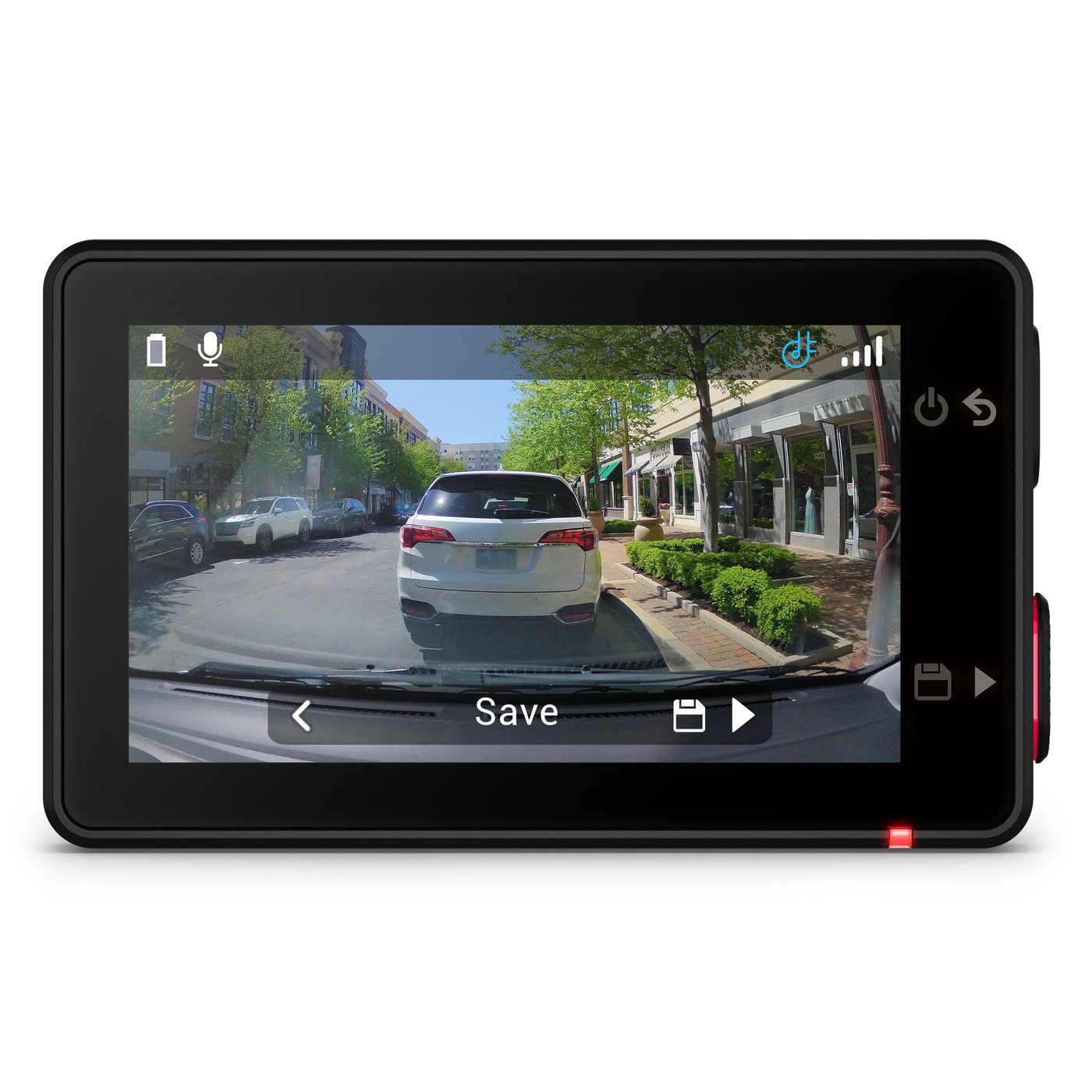 Garmin Dash Cam X310 4K-bilkamera med pekskärm