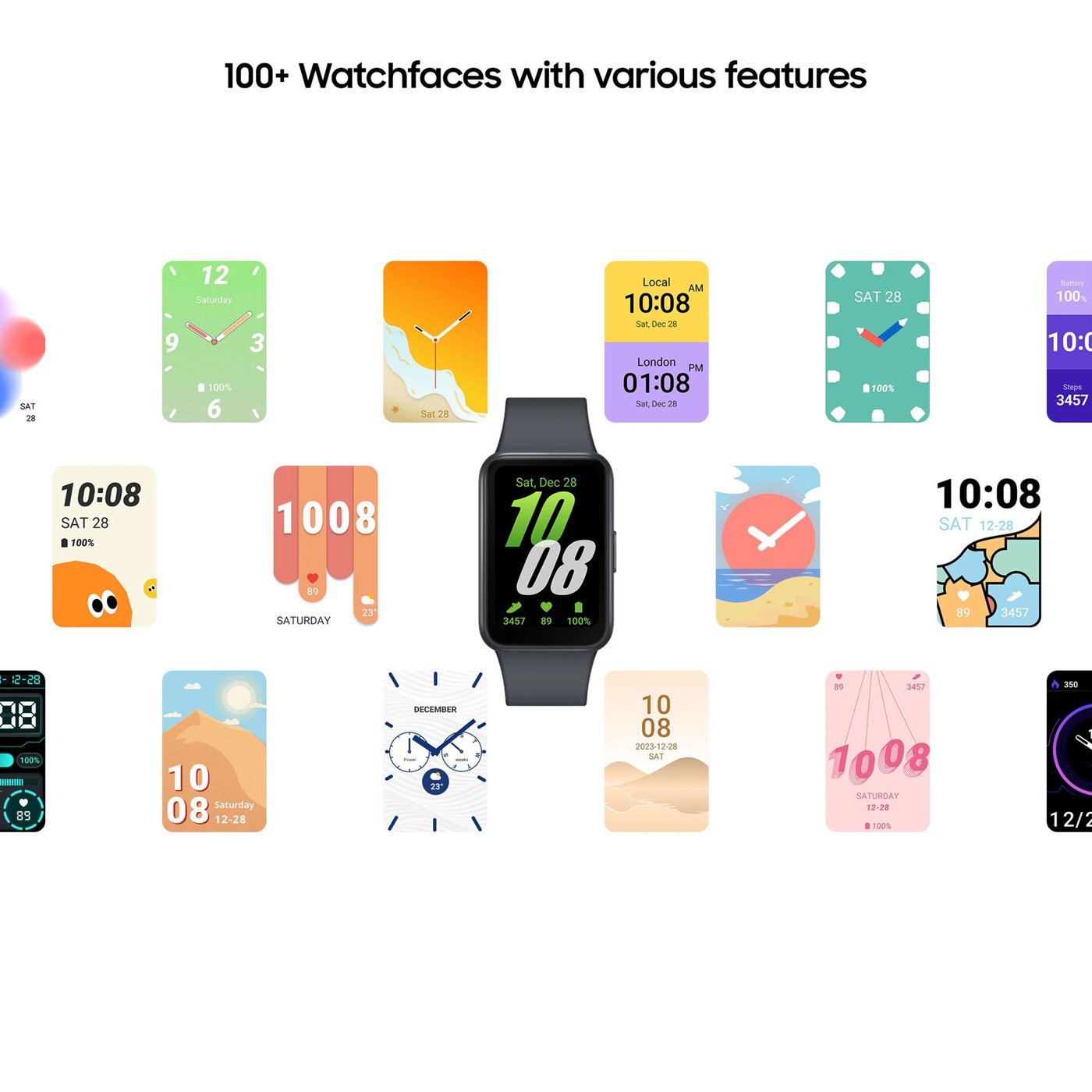Samsung Galaxy Fit 3 Svart