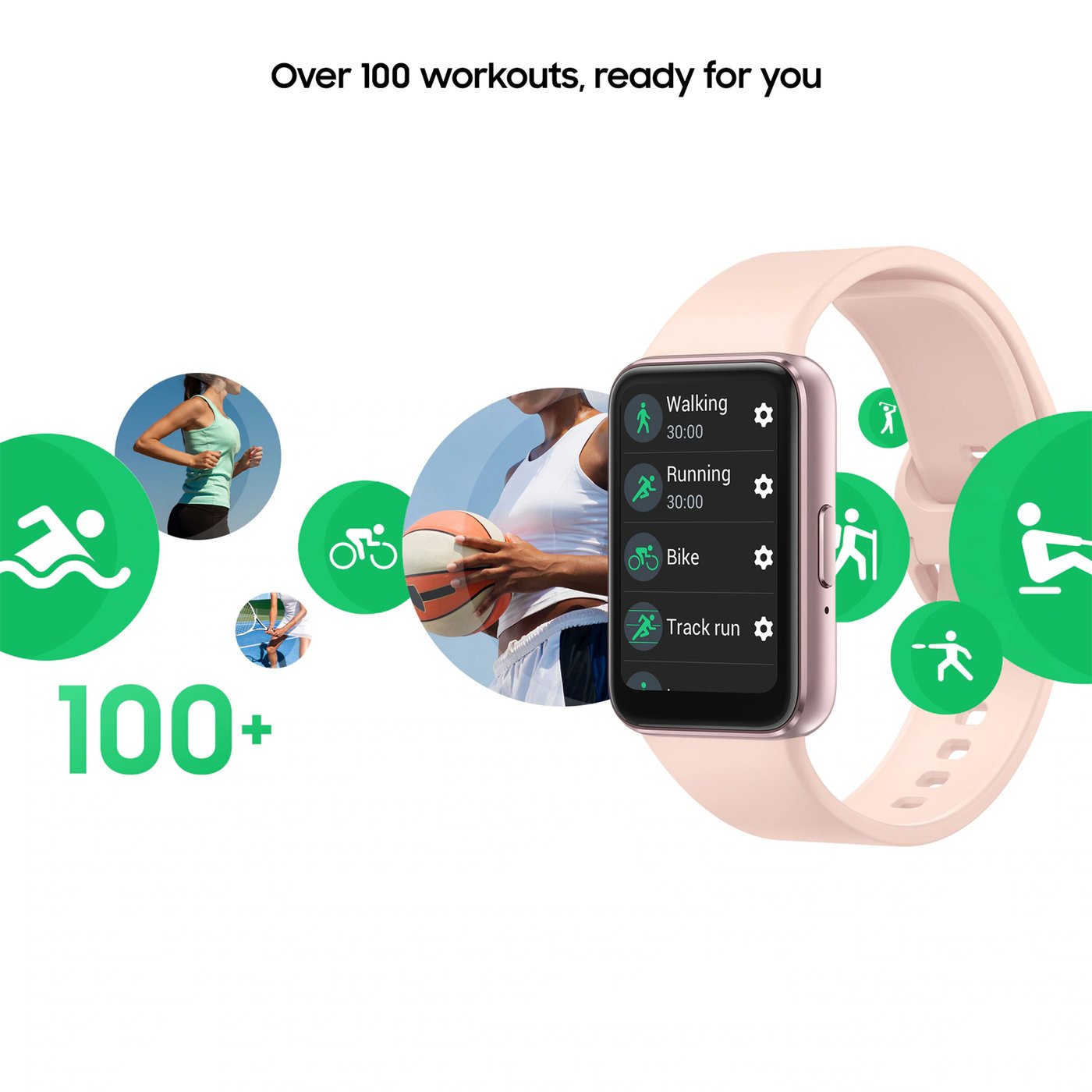 Samsung Galaxy Fit 3 Rosa