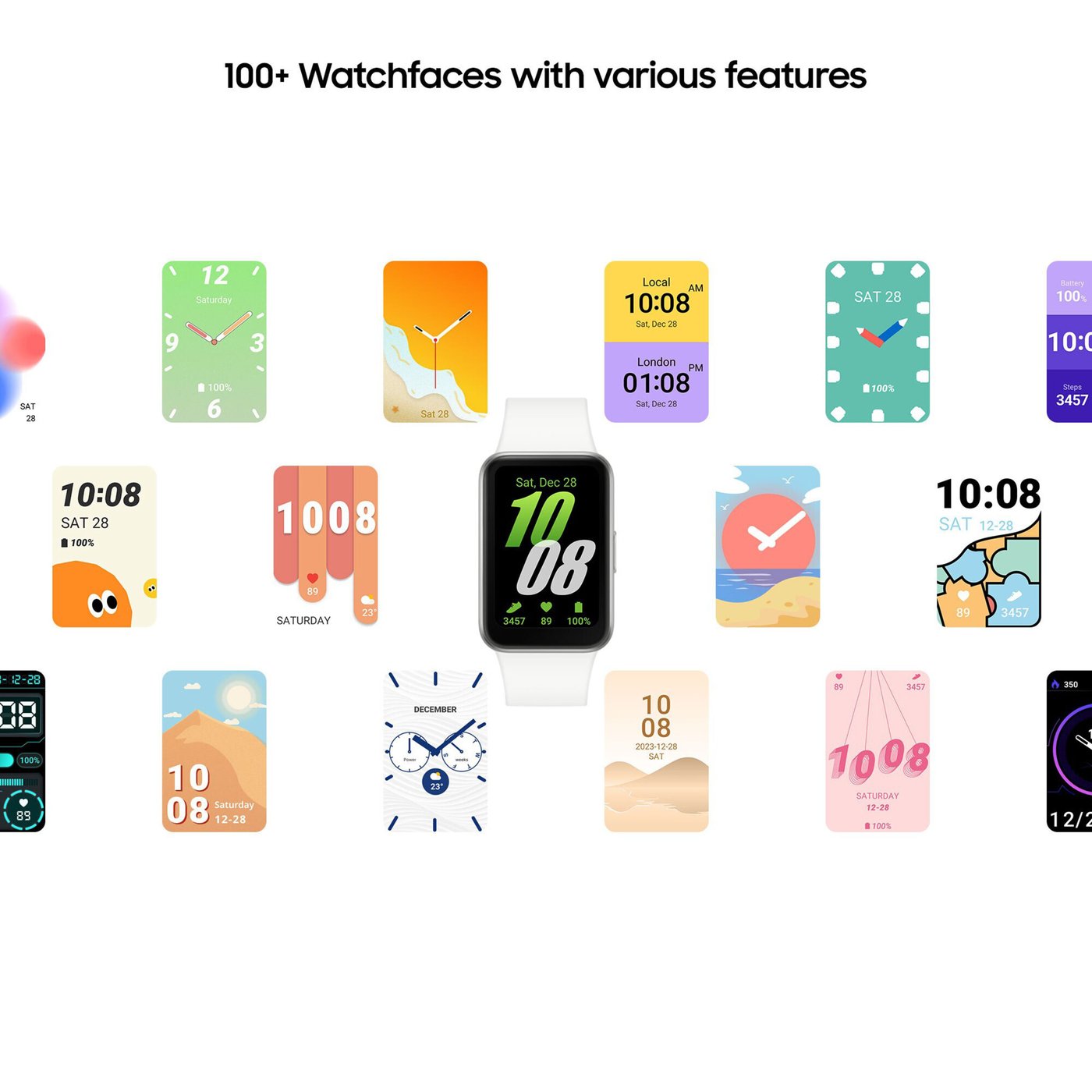 Samsung Galaxy Fit 3 Sølvfarget
