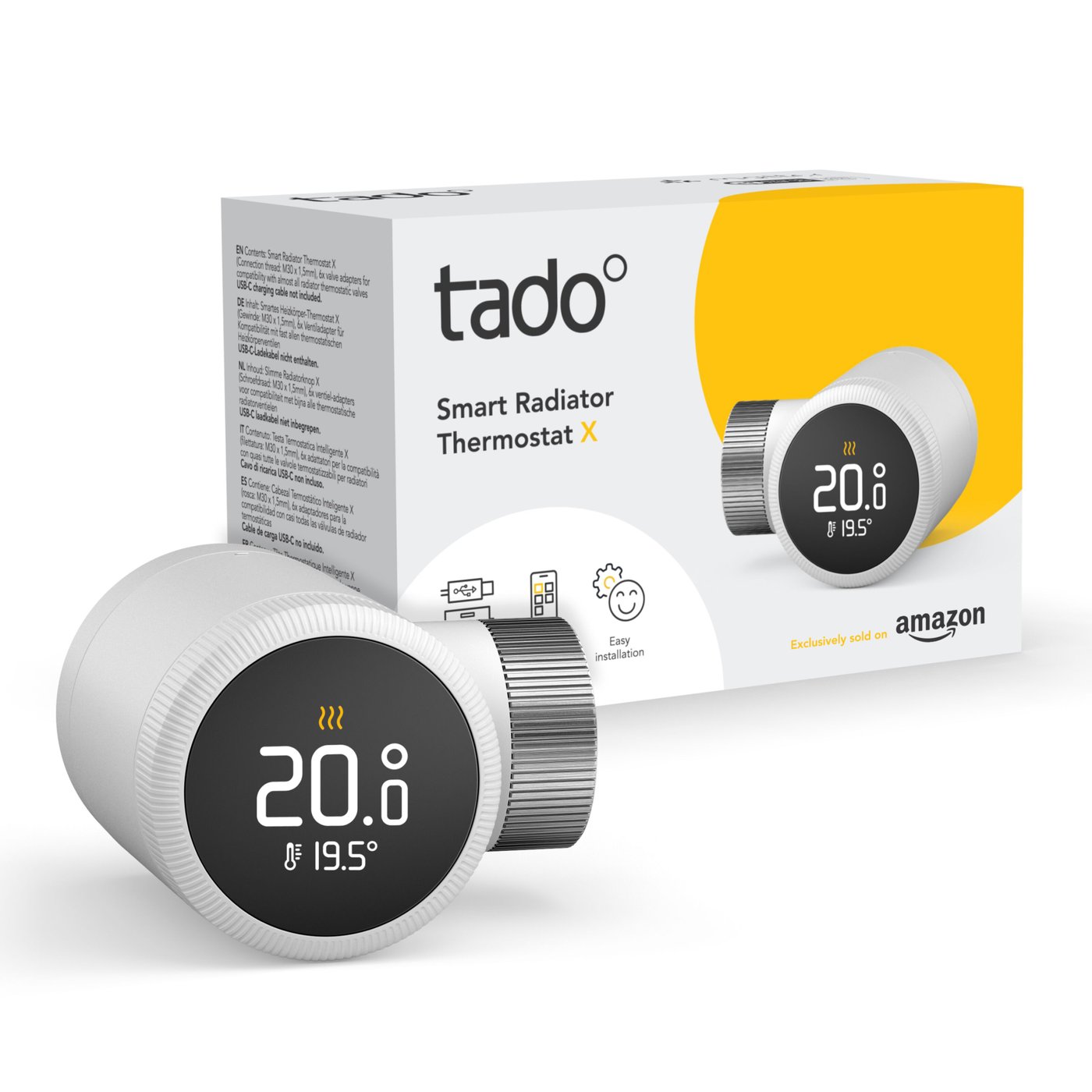 tado Smart Radiator Thermostat X 1-pack