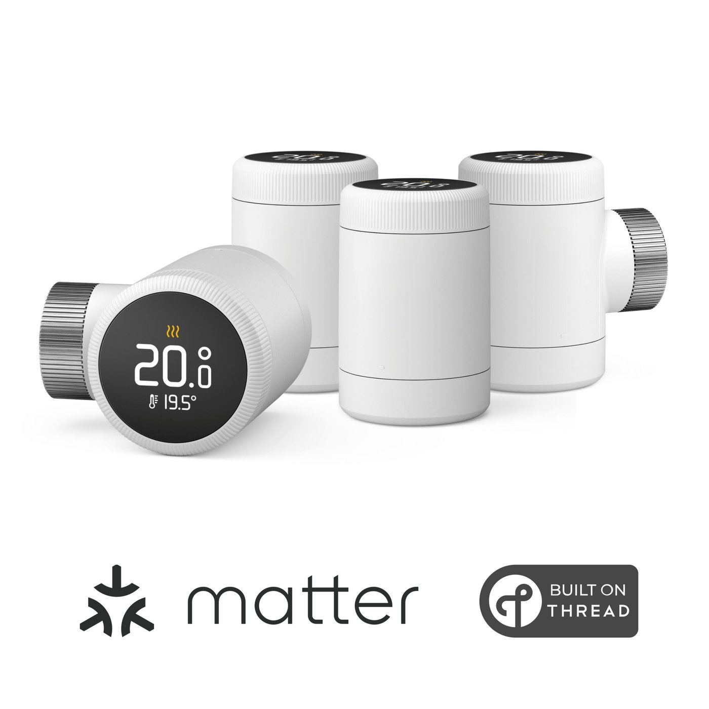 tado Smart Radiator Thermostat X 4-pk.