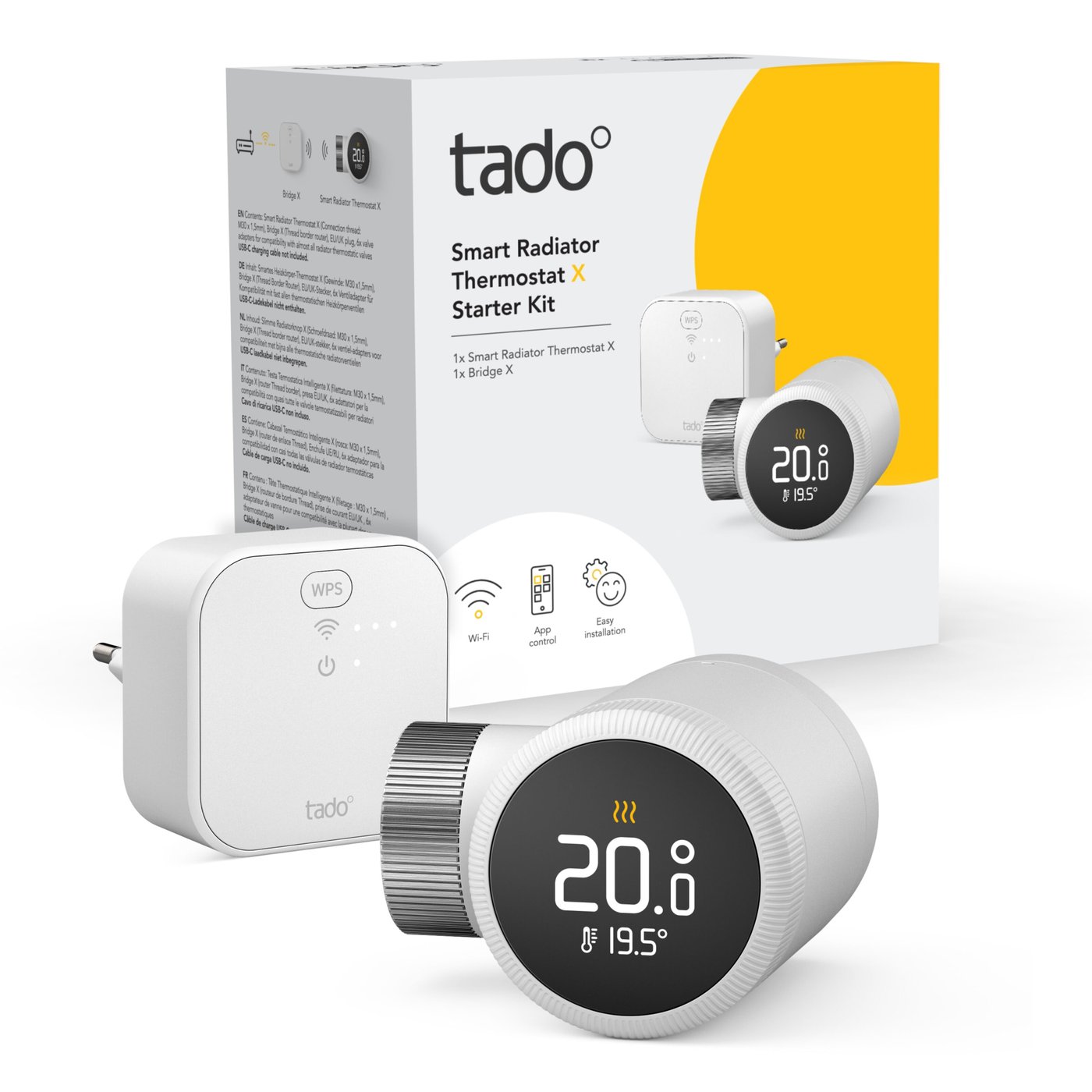 tado Smart Radiator Thermostat X Startpaket
