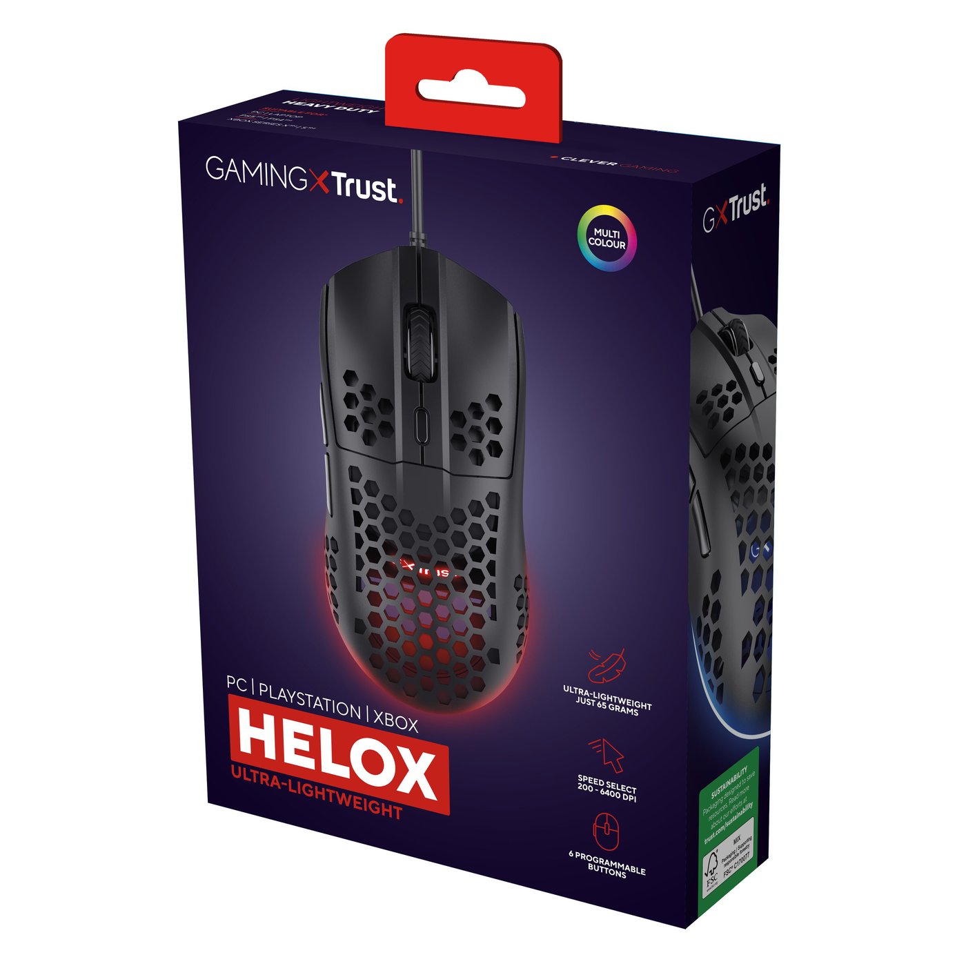 Trust Helox GXT928 Lightweight Svart