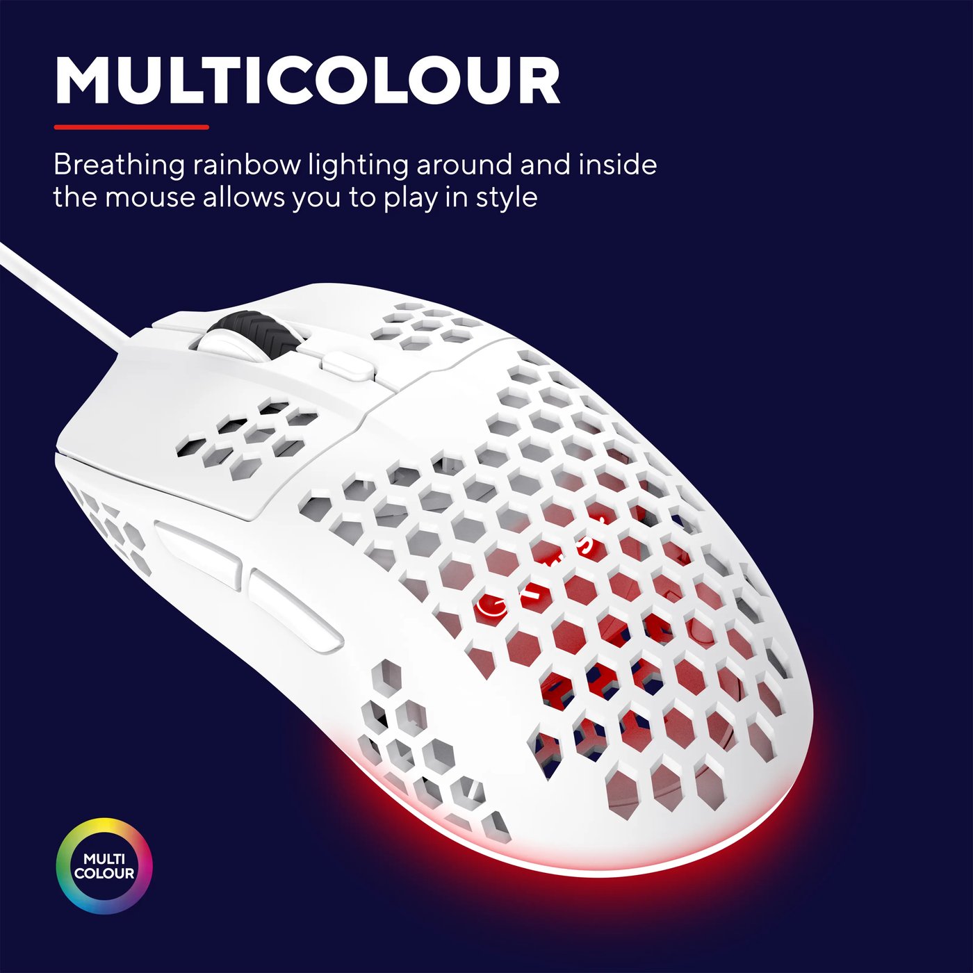 GXTrust GXT928 Helox Ultra-lightweight Gaming Mouse Hvit