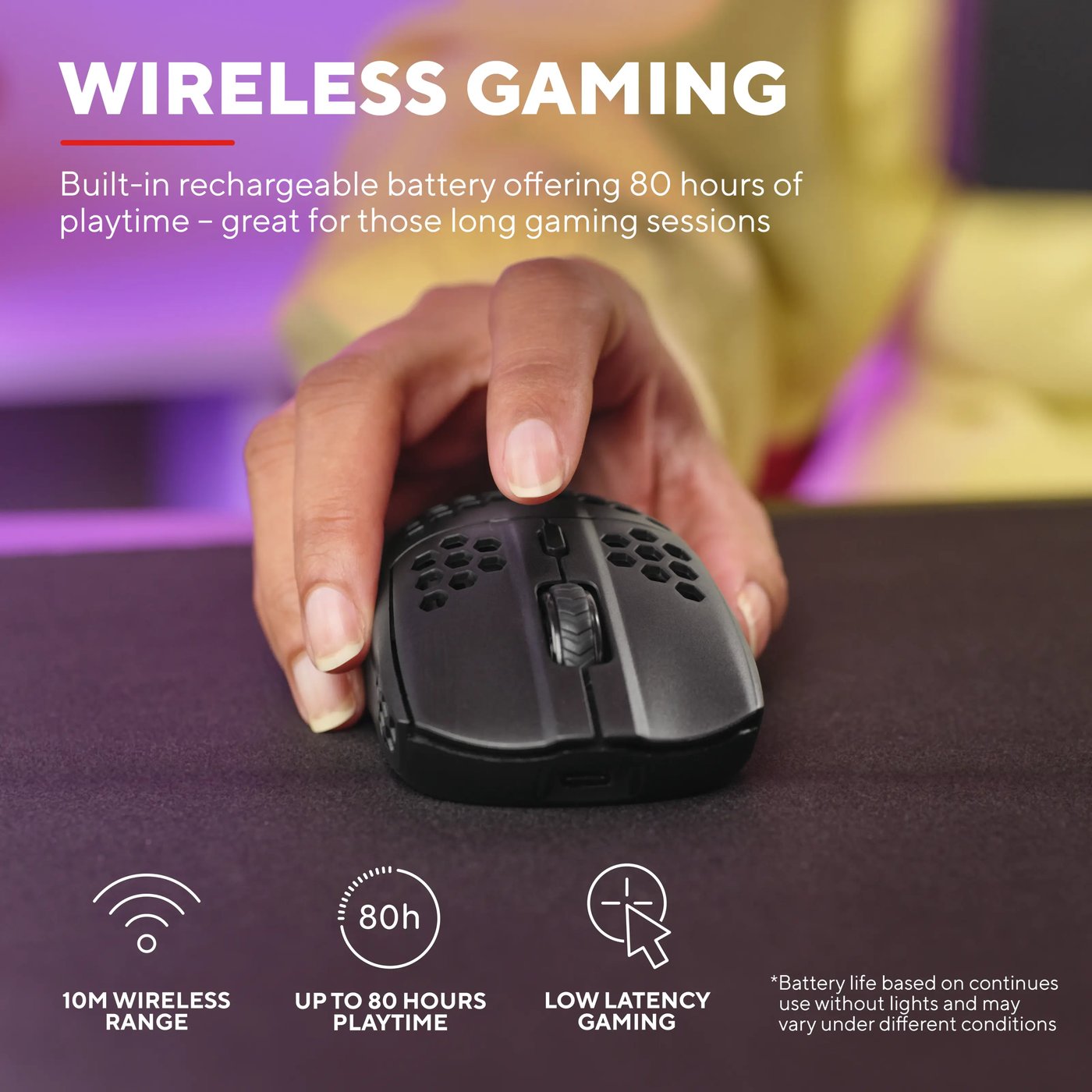 GXTrust Helox GXT929 Wireless Svart