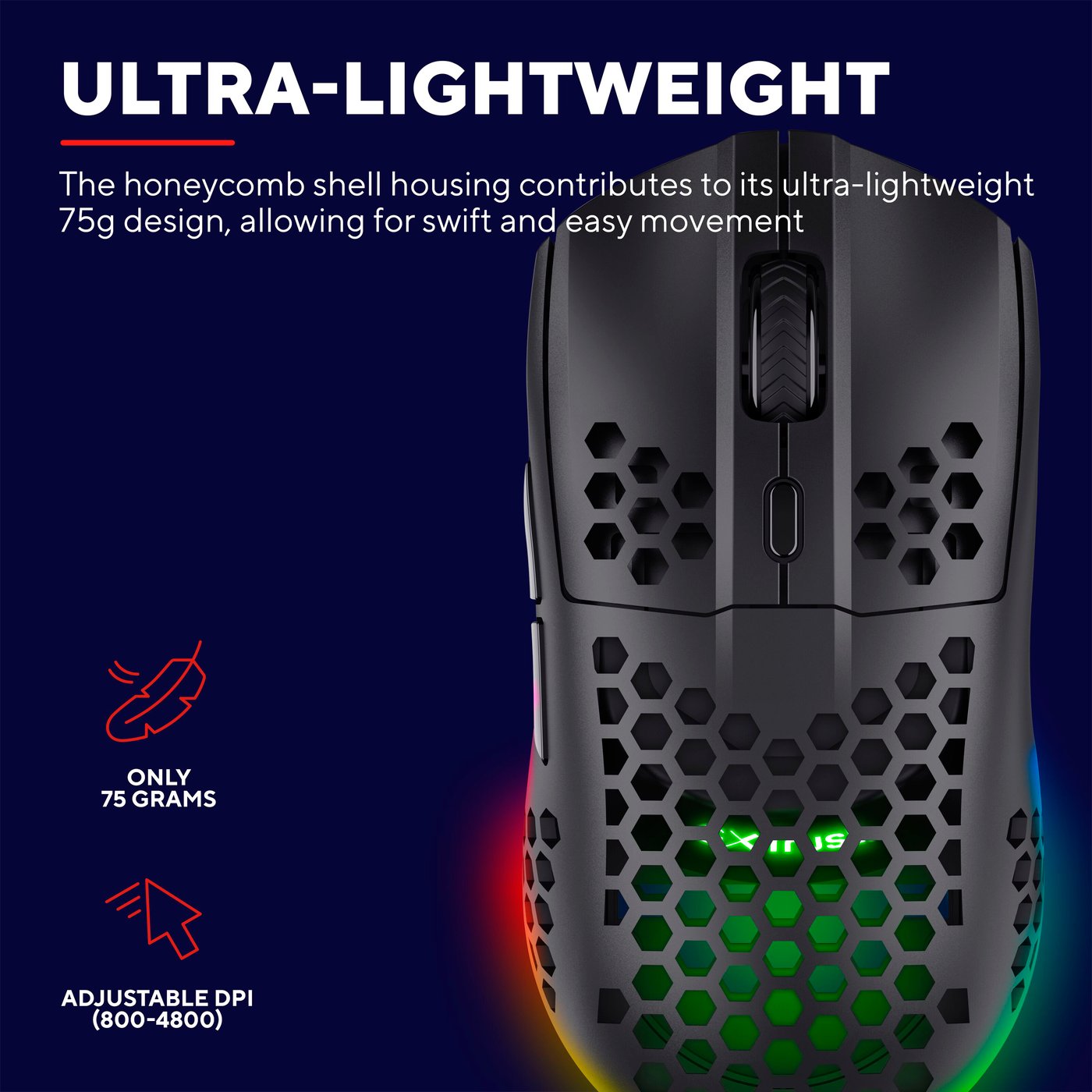 Trust Helox GXT929 Wireless Svart