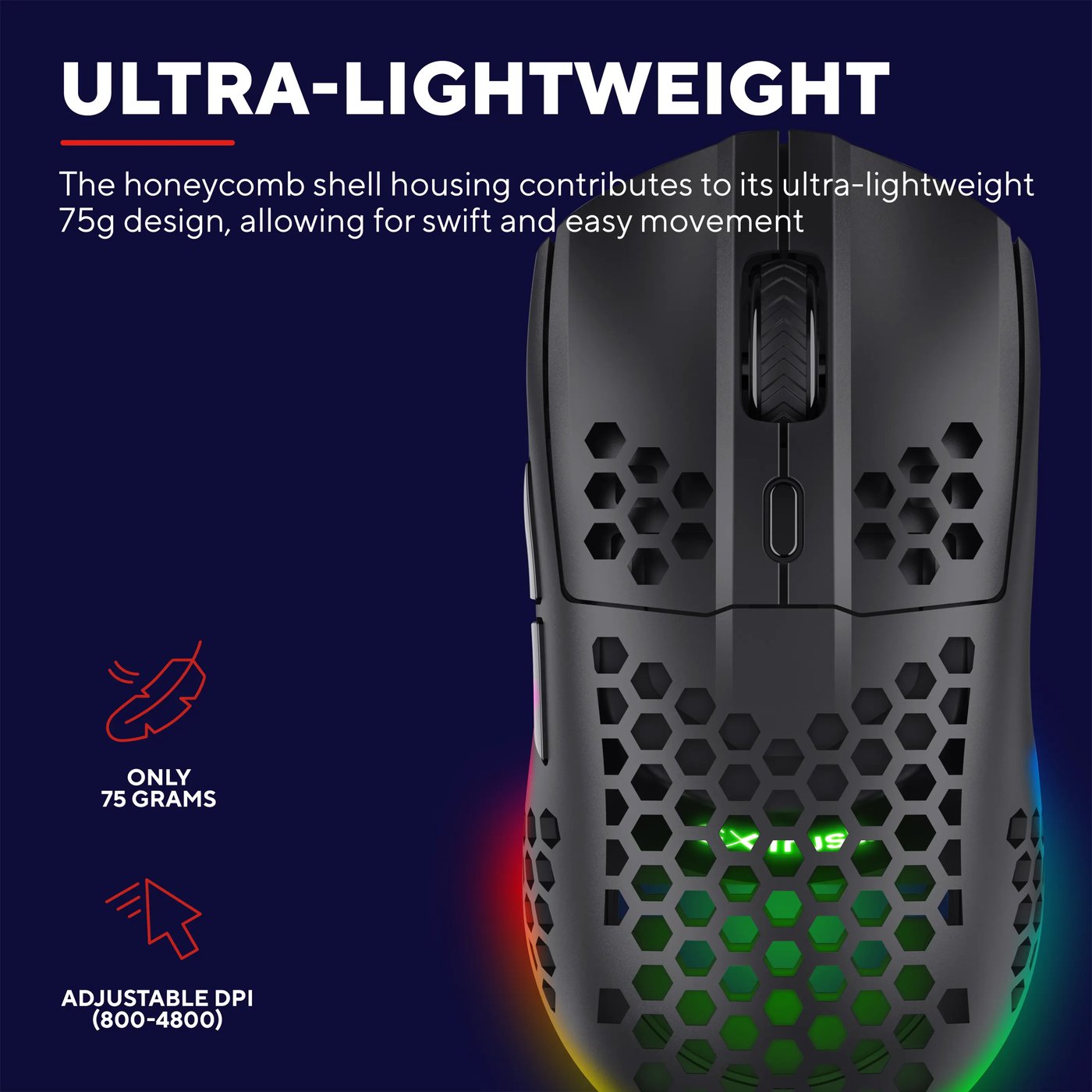 GXTrust Helox GXT929 Wireless Svart