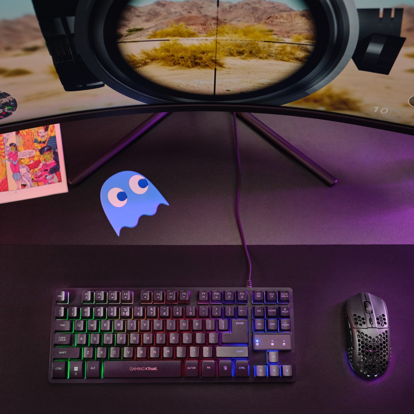 Trust Helox GXT929 Wireless Svart