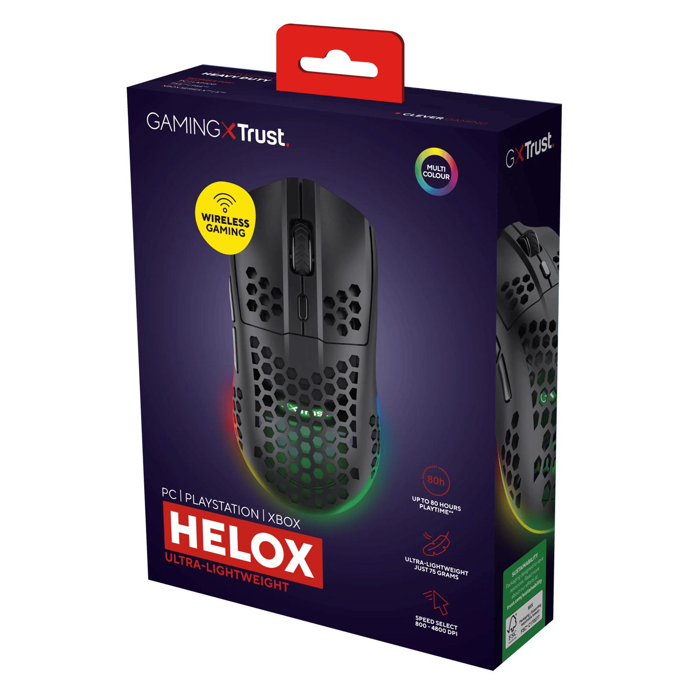 GXTrust Helox GXT929 Wireless Svart