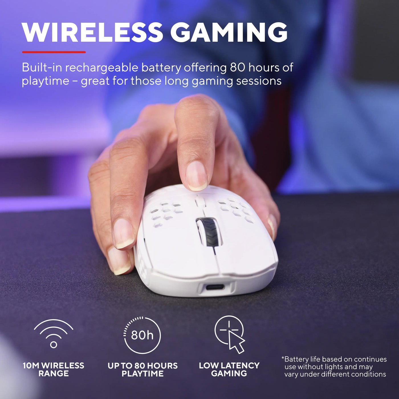 GXTrust Helox GXT929 Wireless Vit