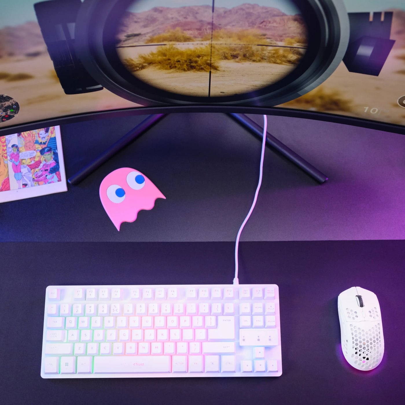 GXTrust Helox GXT929 Wireless Vit