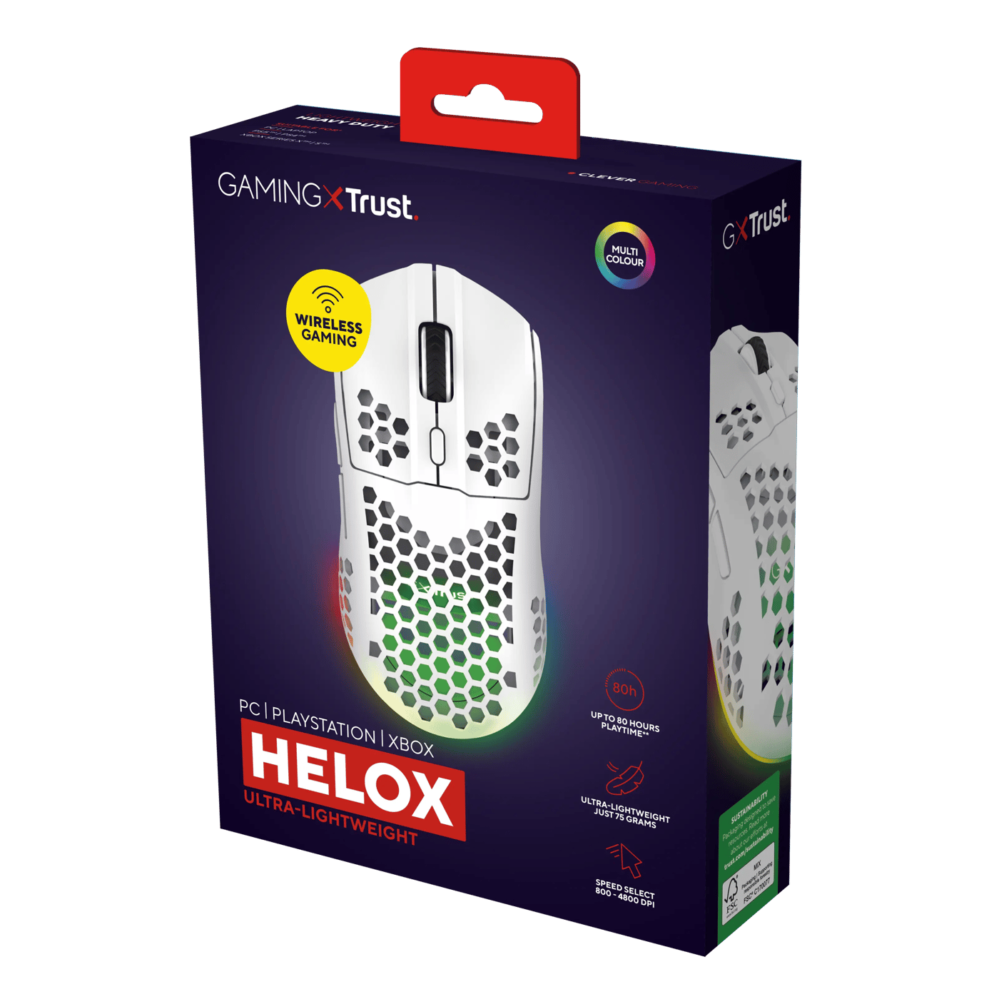 GXTrust Helox GXT929 Wireless Vit