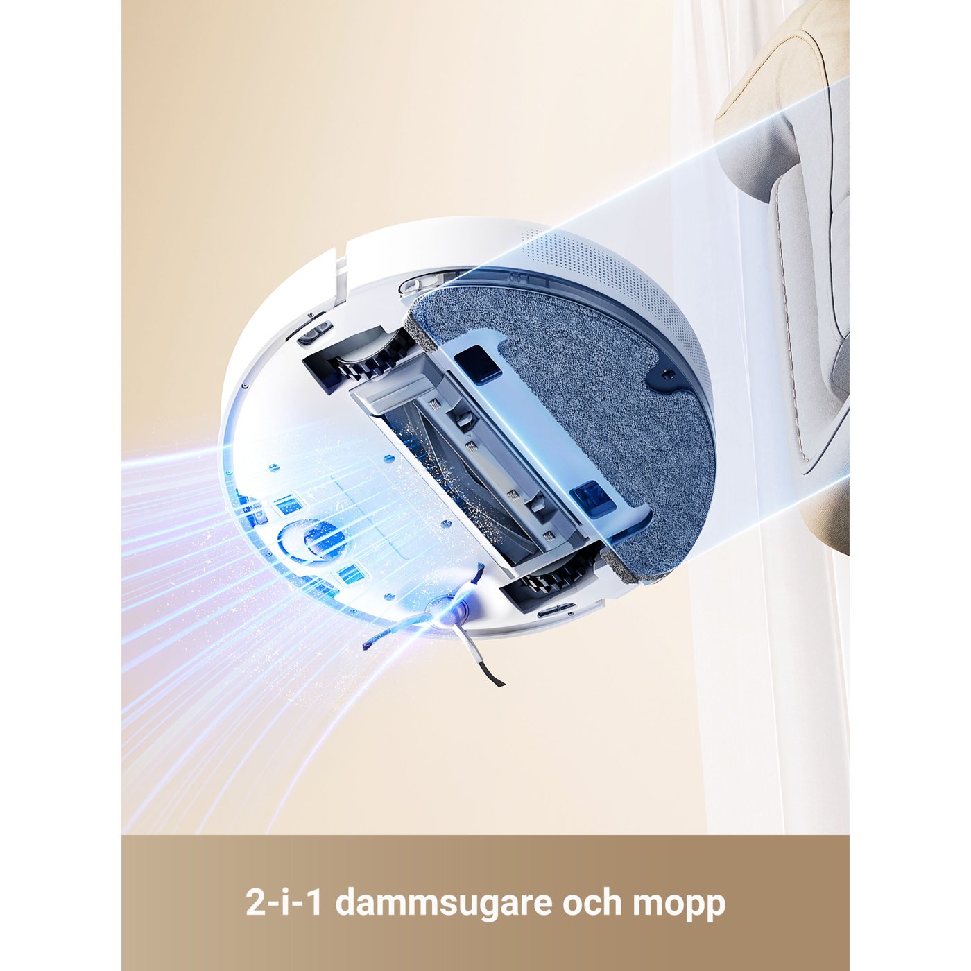 Dreame D10 Plus robotdammsugare Gen. 2