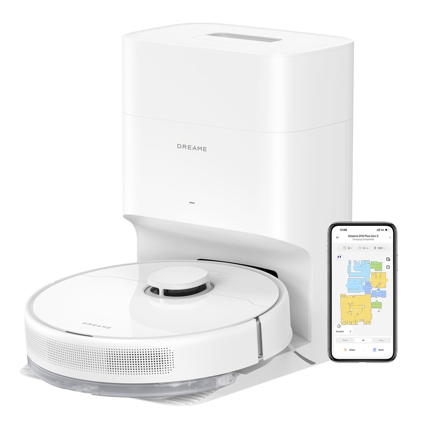 Dreame D10 Plus Robotstøvsuger Gen. 2