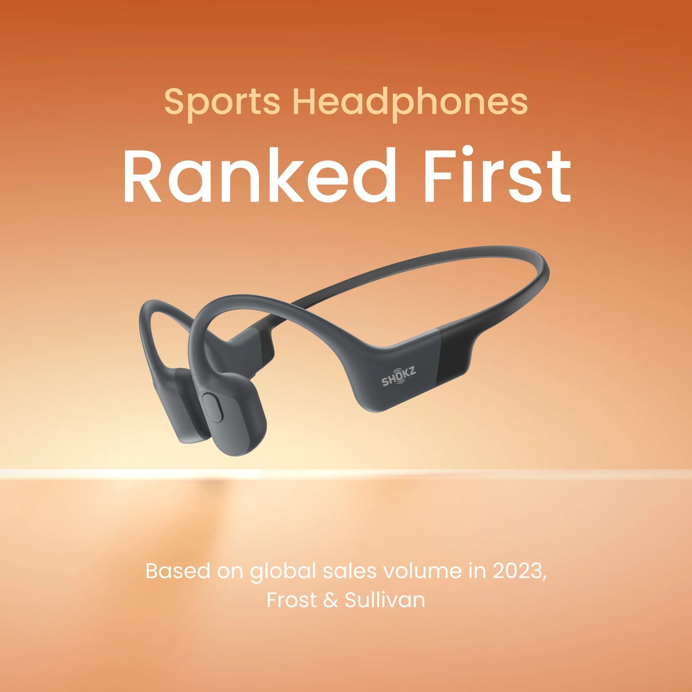 Shokz OpenRun Trådløse hodetelefoner USB-C