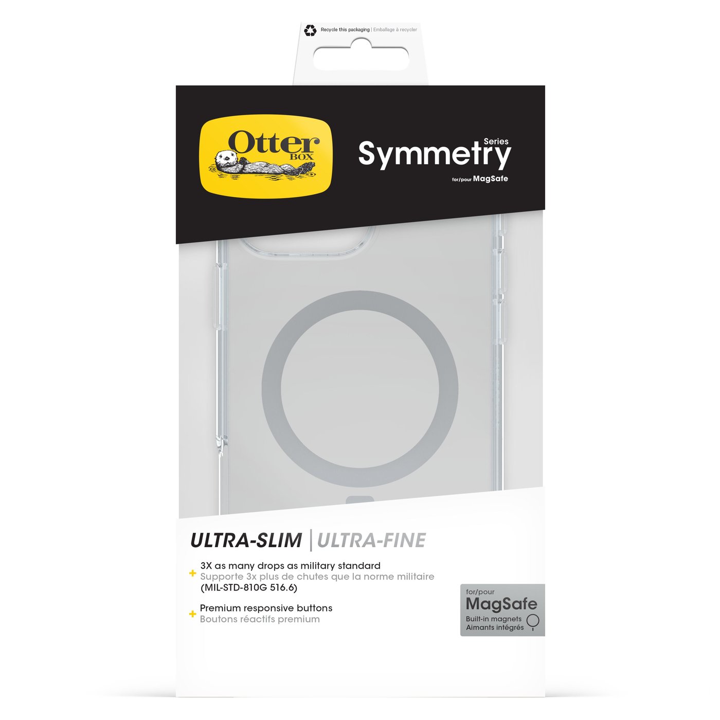 Otterbox Symmetry Magsafe för iPhone 16 Pro Max Klar