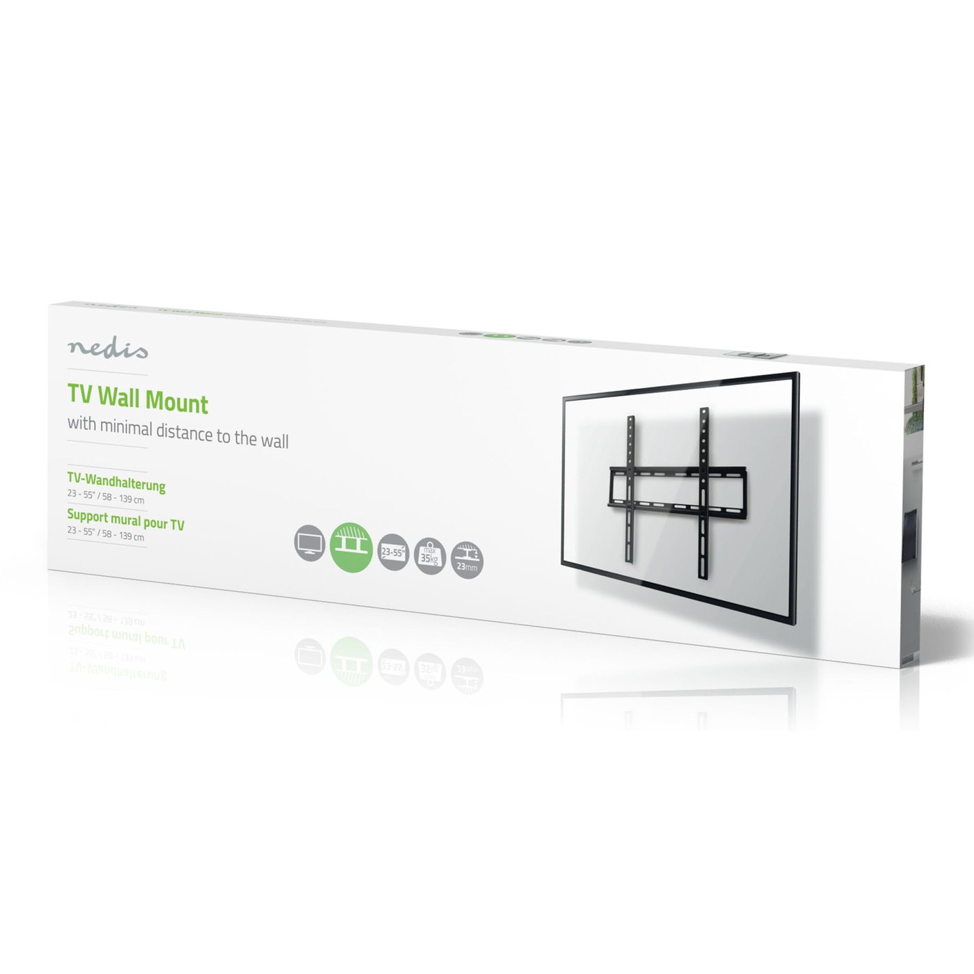 Nedis Fast väggfäste för tv 23–55”