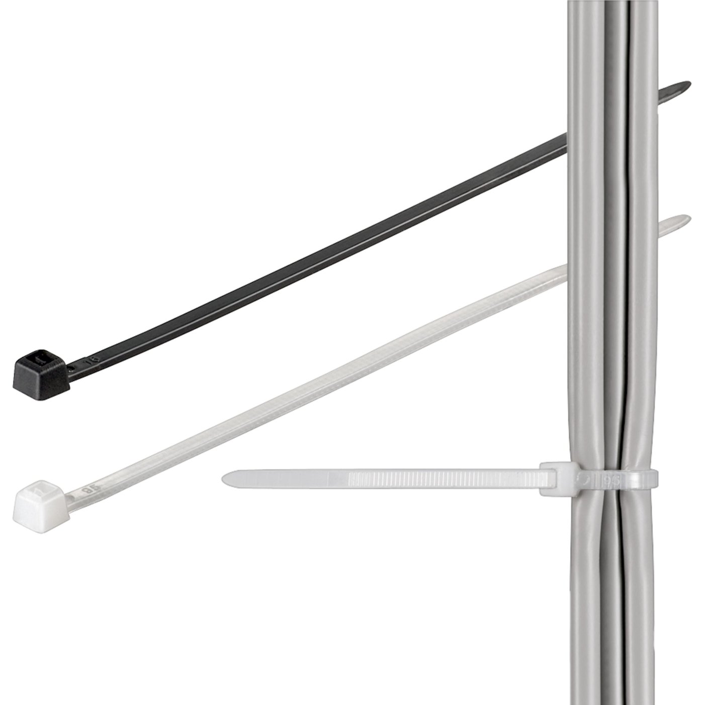 Luxorparts Buntebånd 150 x 3,6 mm 100-pk. Transparent