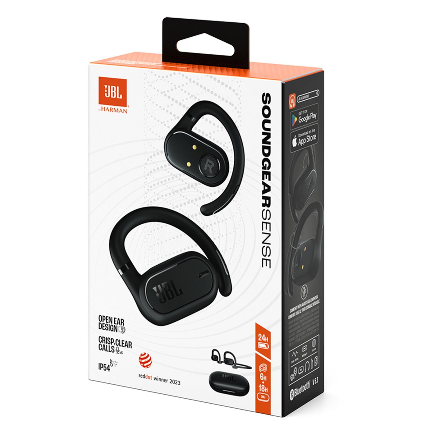 JBL Soundgear Sense Svart