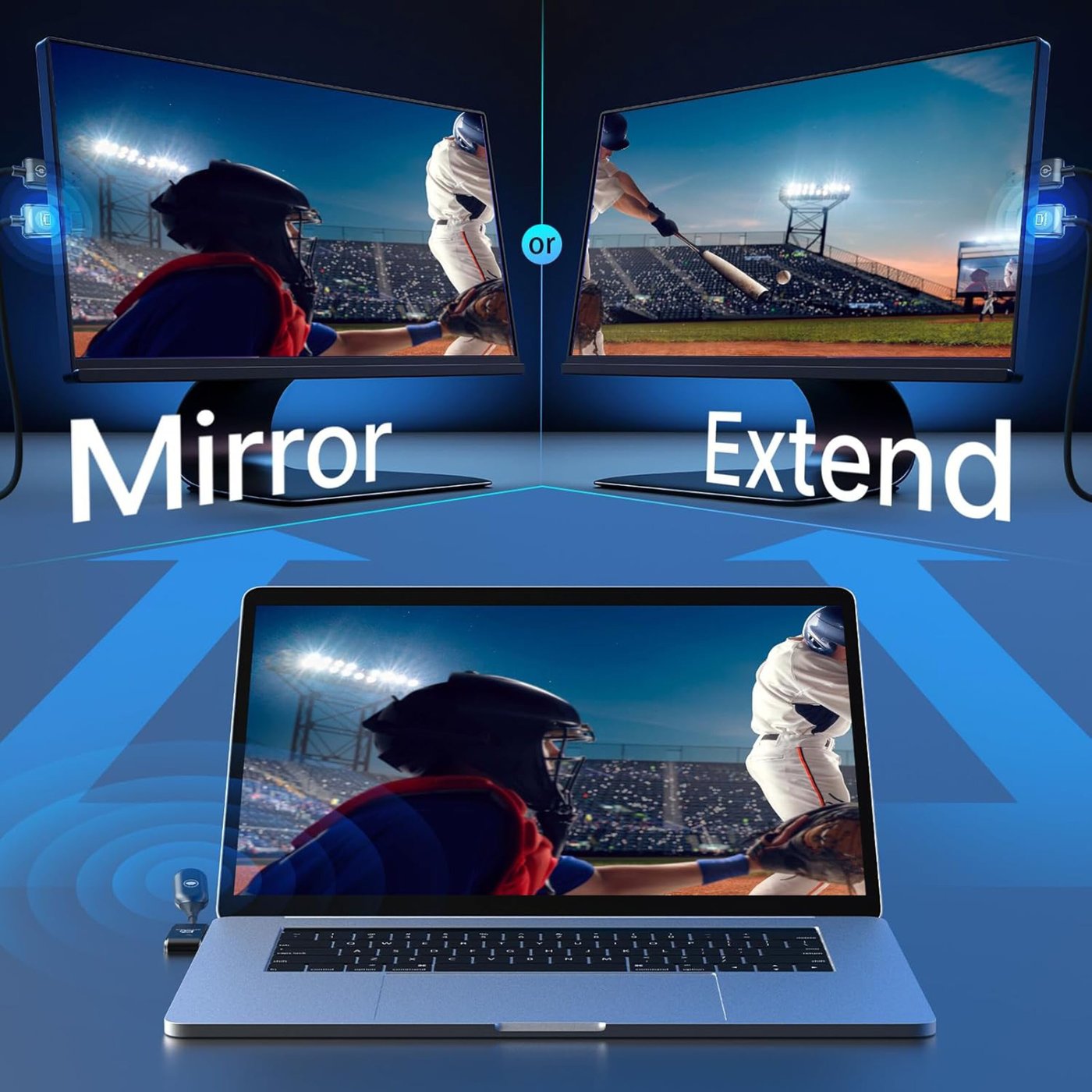 MiniX Neo C1 USB-C till HDMI trådlös displaydongel