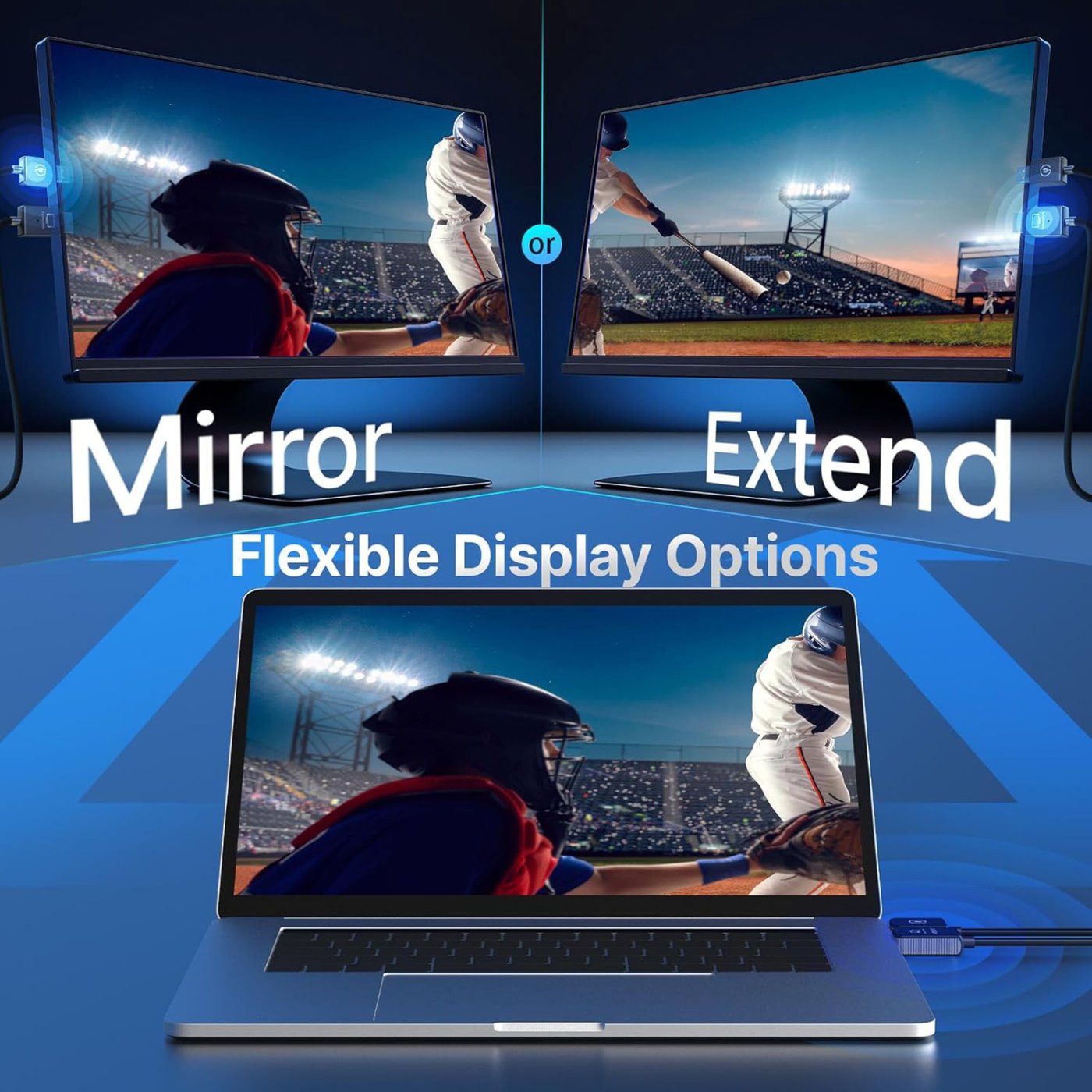 MiniX Neo H1 HDMI til HDMI trådløs displaydongel