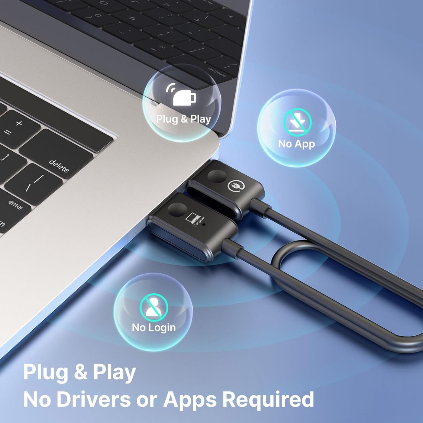 MiniX Neo H1 HDMI til HDMI trådløs displaydongel