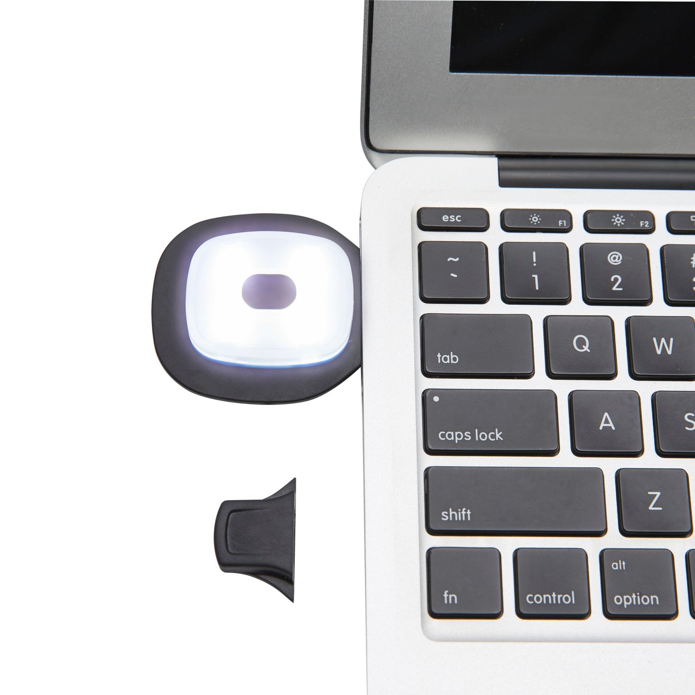 Ledsavers Lue med LED-lykt Hvit