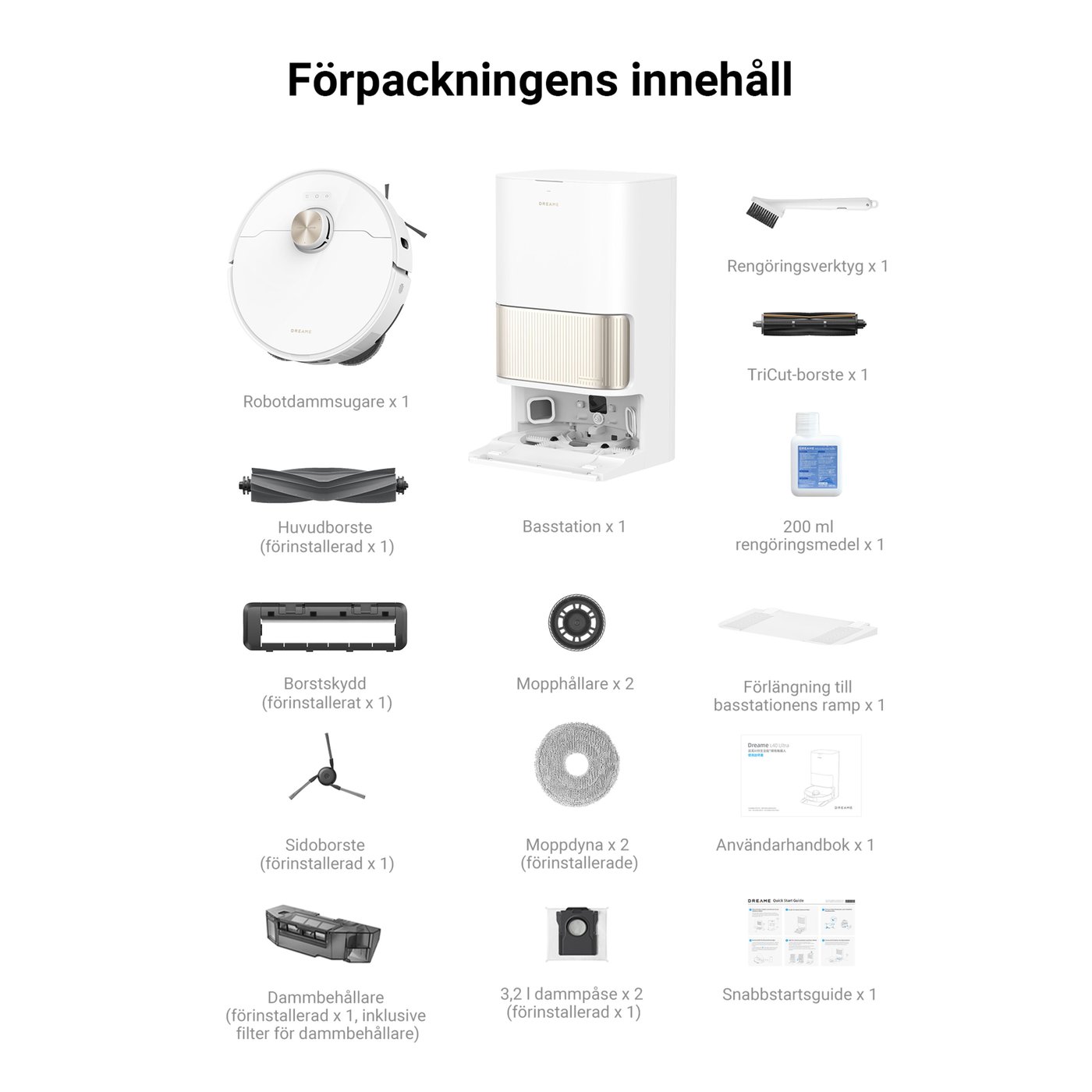 Dreame L40 Ultra robotdammsugare