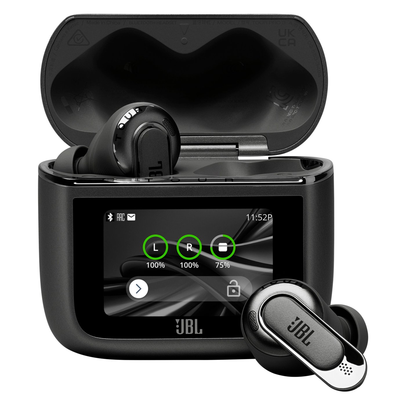 JBL Tour Pro 3 True Wireless in-ear-hörlurar Svart