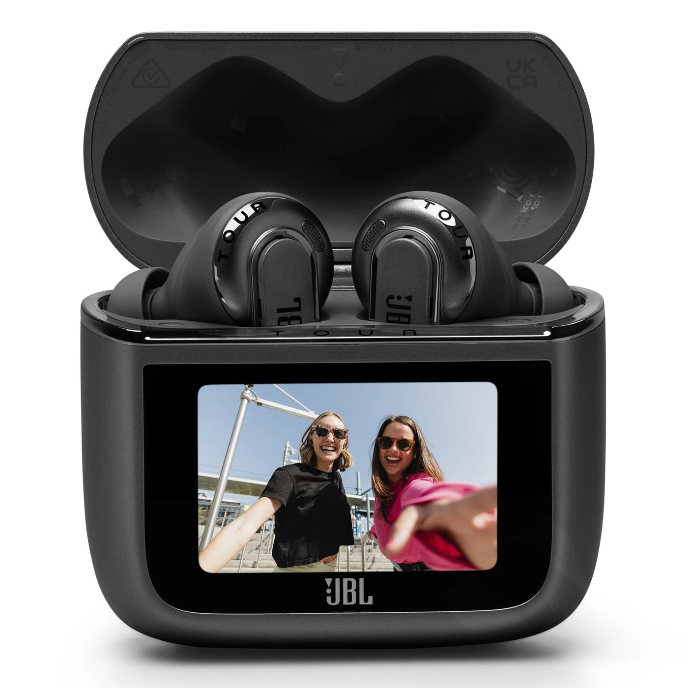JBL Tour Pro 3 trådløse in-ear-hodetelefoner Svart