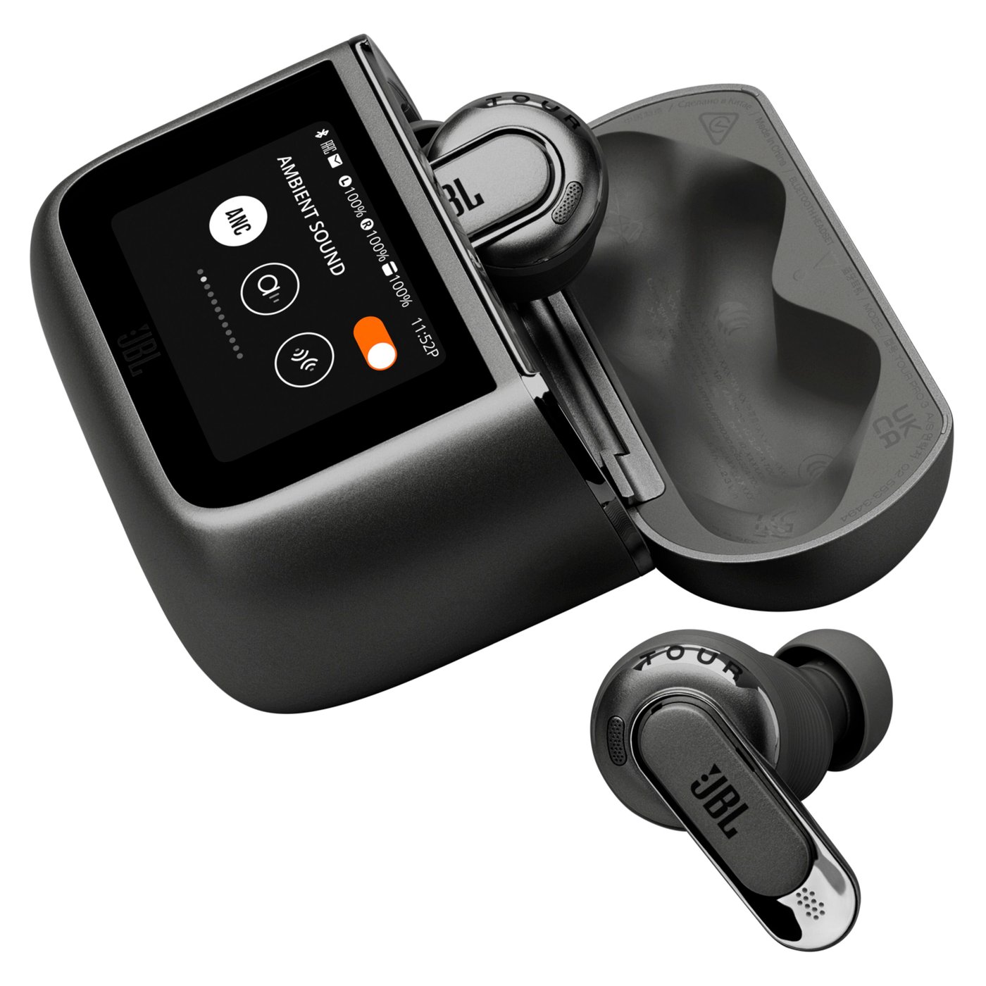 JBL Tour Pro 3 True Wireless in-ear-hodetelefoner Svart