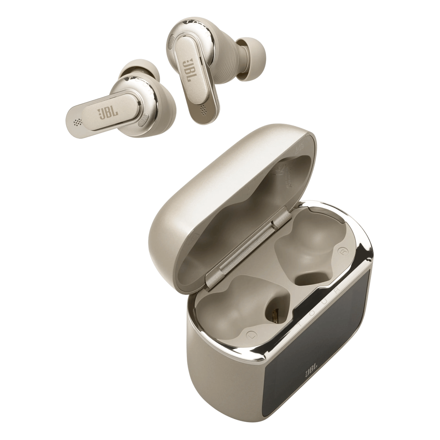 JBL Tour Pro 3 trådløse in-ear-hodetelefoner Latte