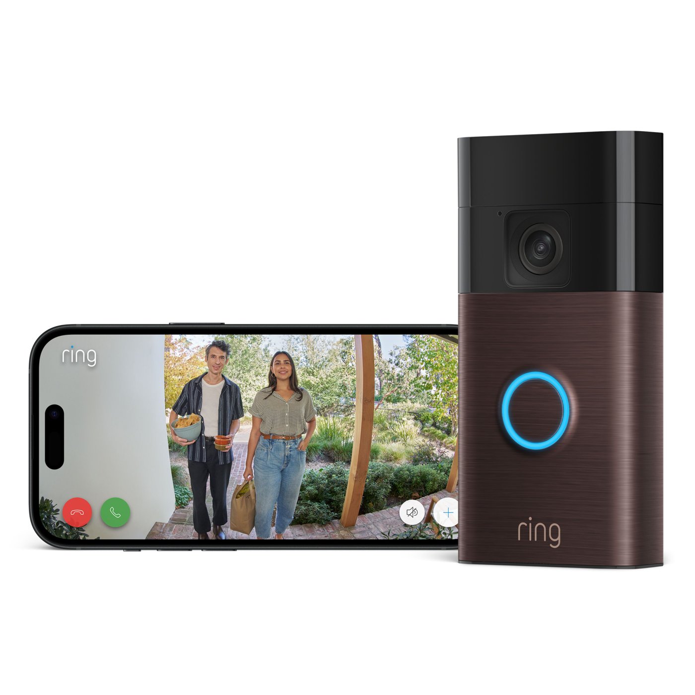 Ring Battery Video Doorbell Venetian Bronze