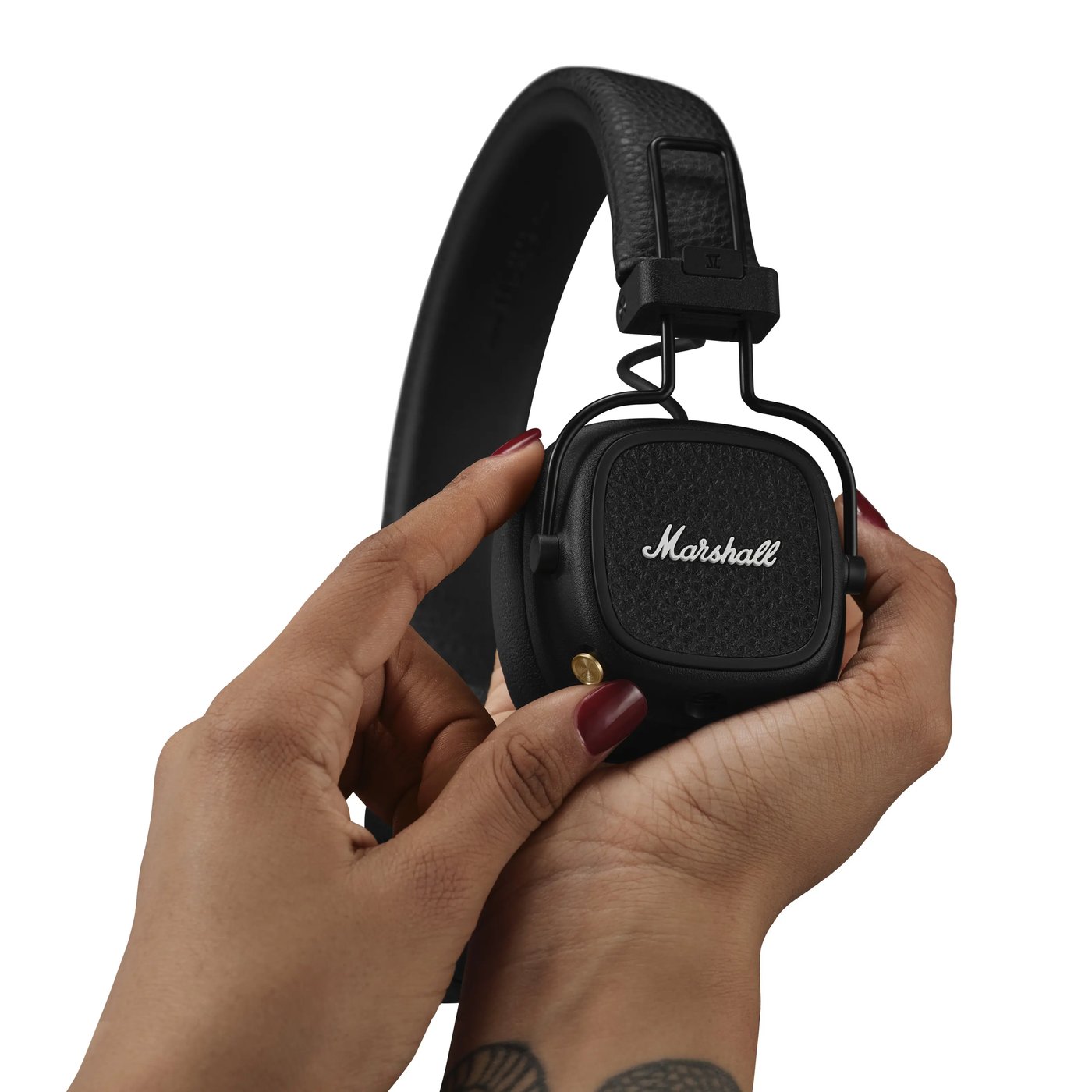 Marshall Major V trådlösa on-ear-hörlurar Black