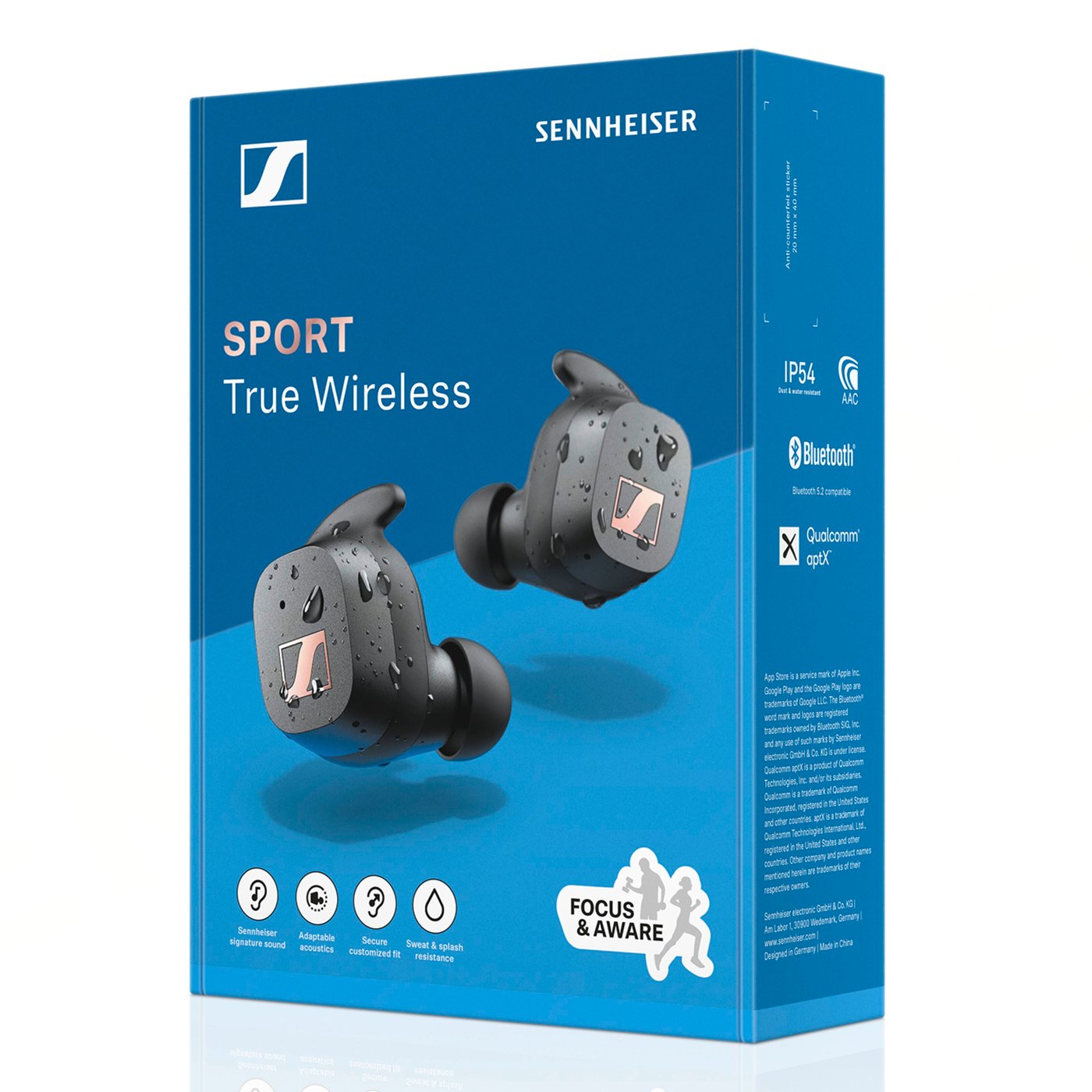 Sennheiser Sport True Wireless-hörlurar