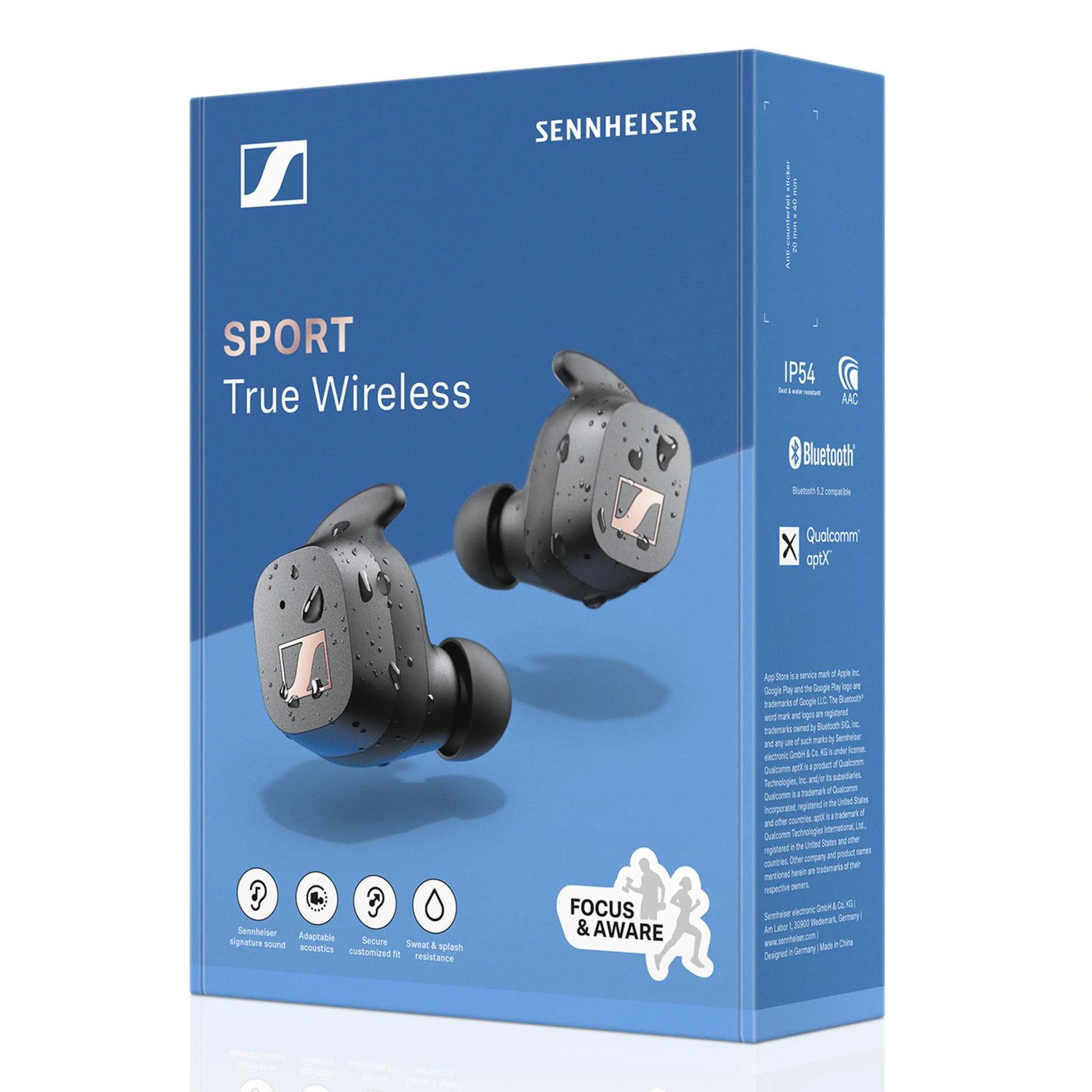 Sennheiser Sport trådløse in-ear-hodetelefoner