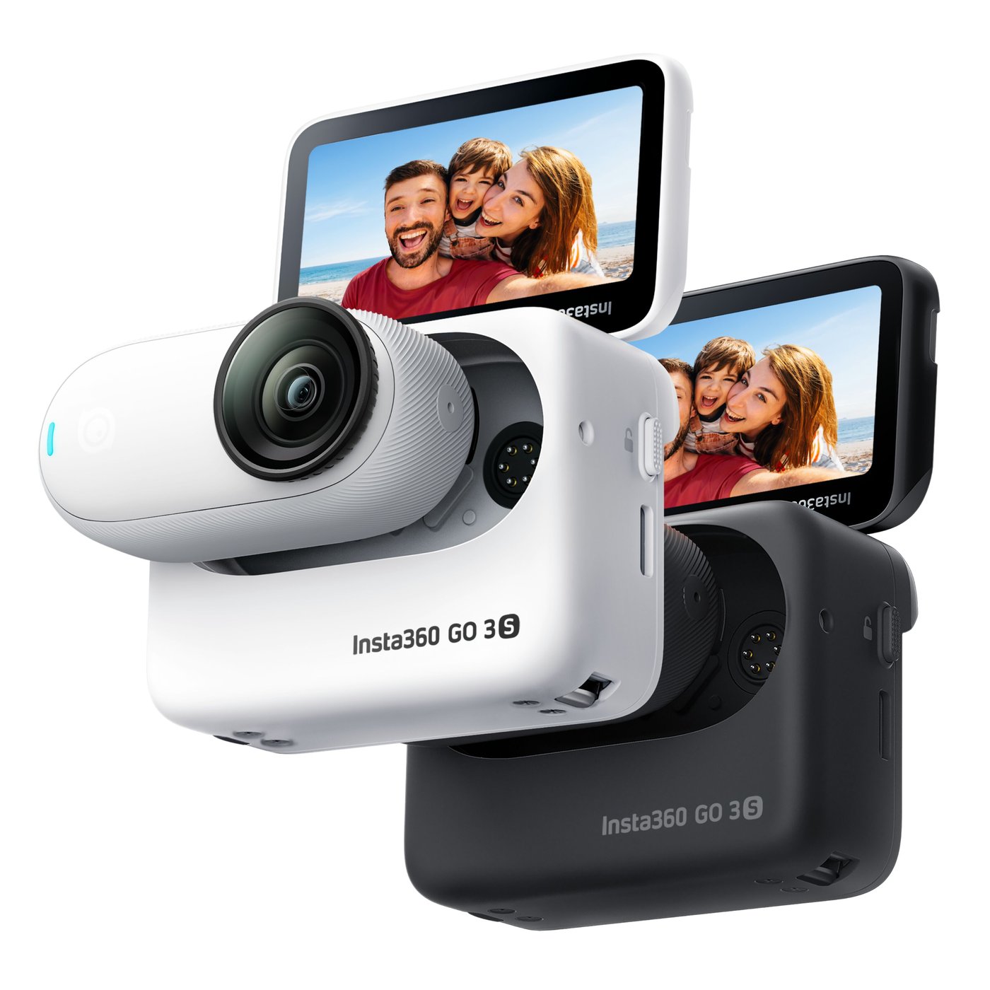 Insta360 Go 3S Actionkamera 64 GB Svart
