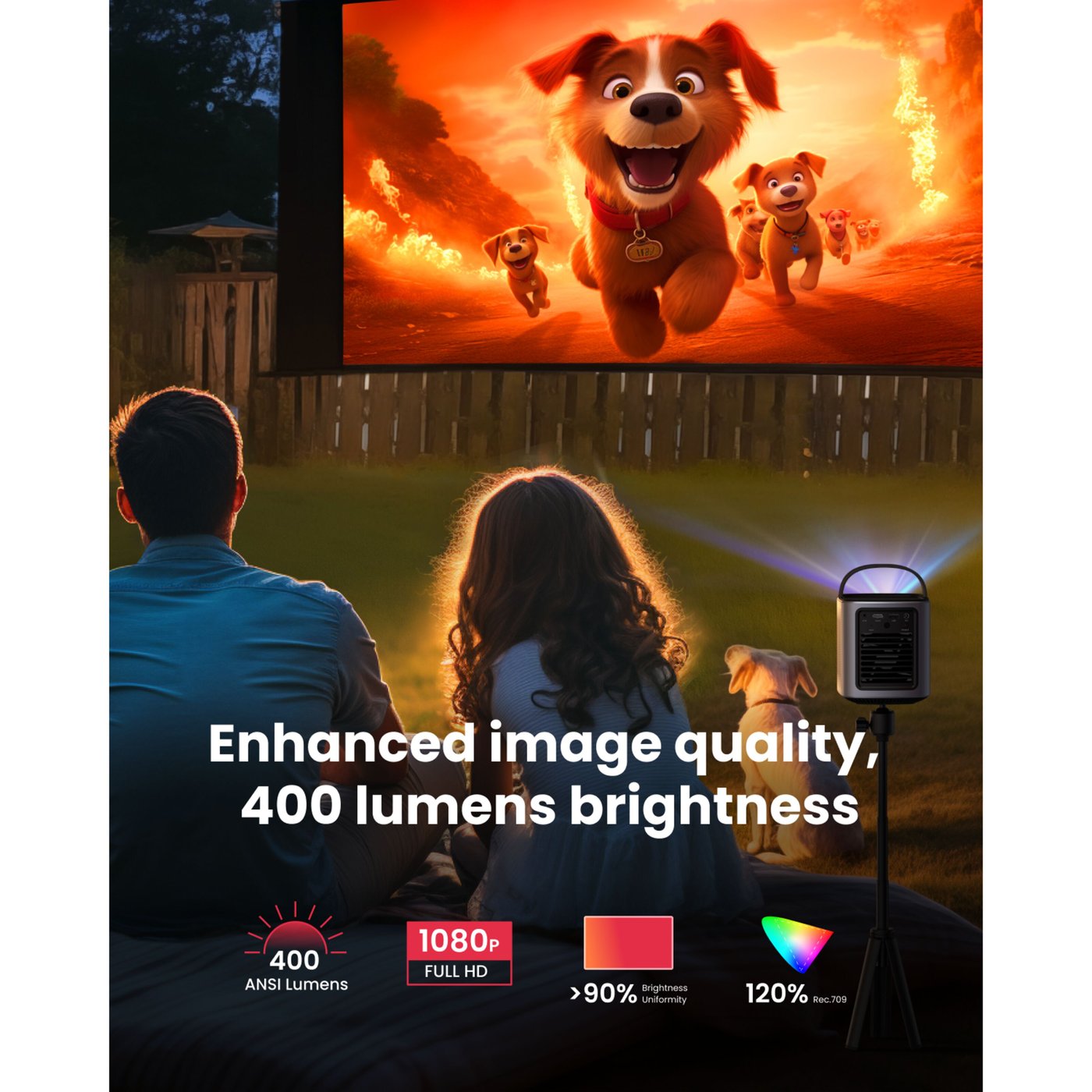 Nebula Mars 3 Air Bærbar miniprojektor